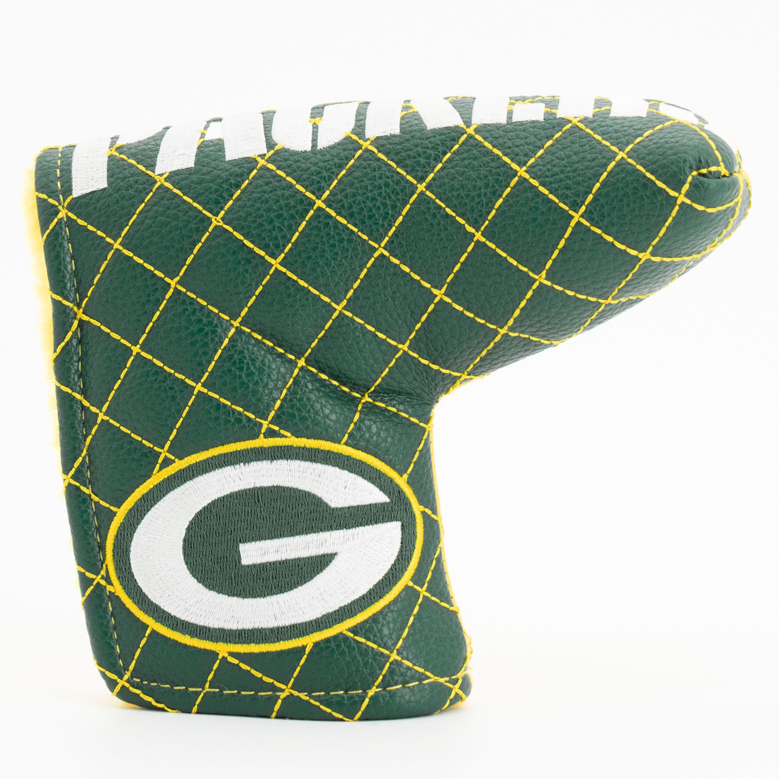 Green Bay Packers Quited Blade Putter Cover (SPLIT)