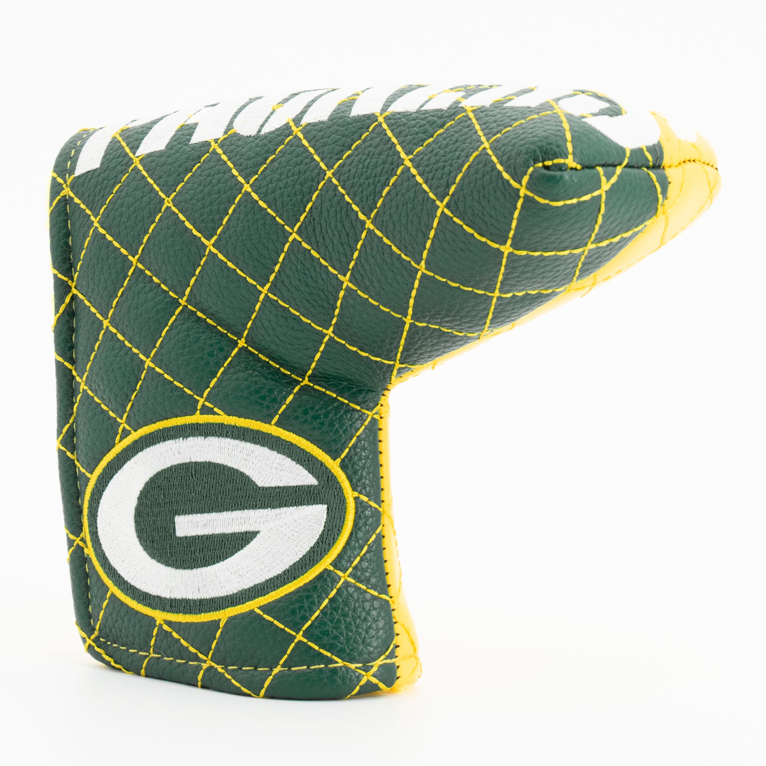 Green Bay Packers Quited Blade Putter Cover (SPLIT)