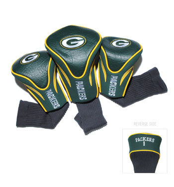 Green Bay Packers 3 Pack Contour Sock Headcovers