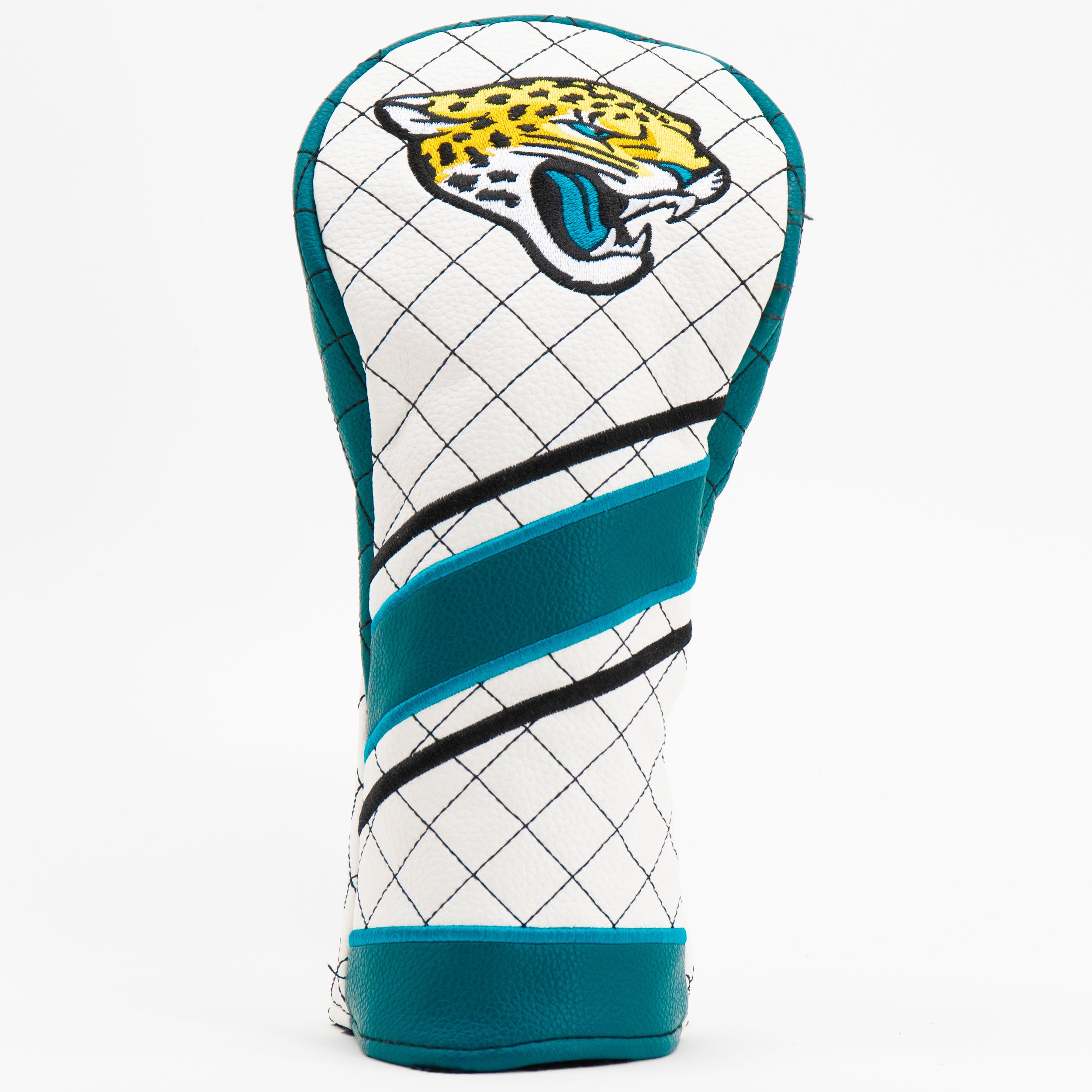 Jacksonville Jaguars Quilted Fairway Headcover (STRIPED)