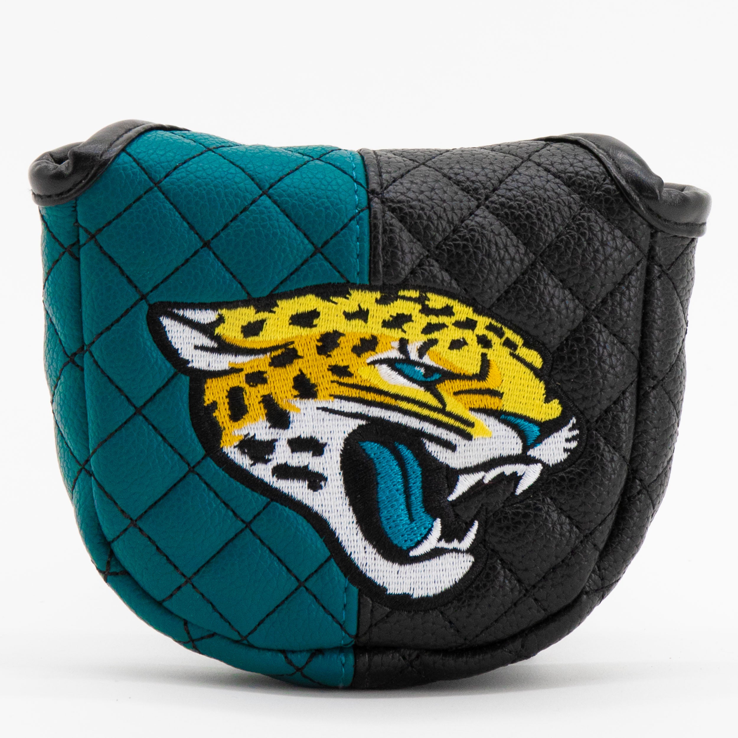 Jacksonville Jaguars Quilted Mallet Putter Cover (SPLIT)