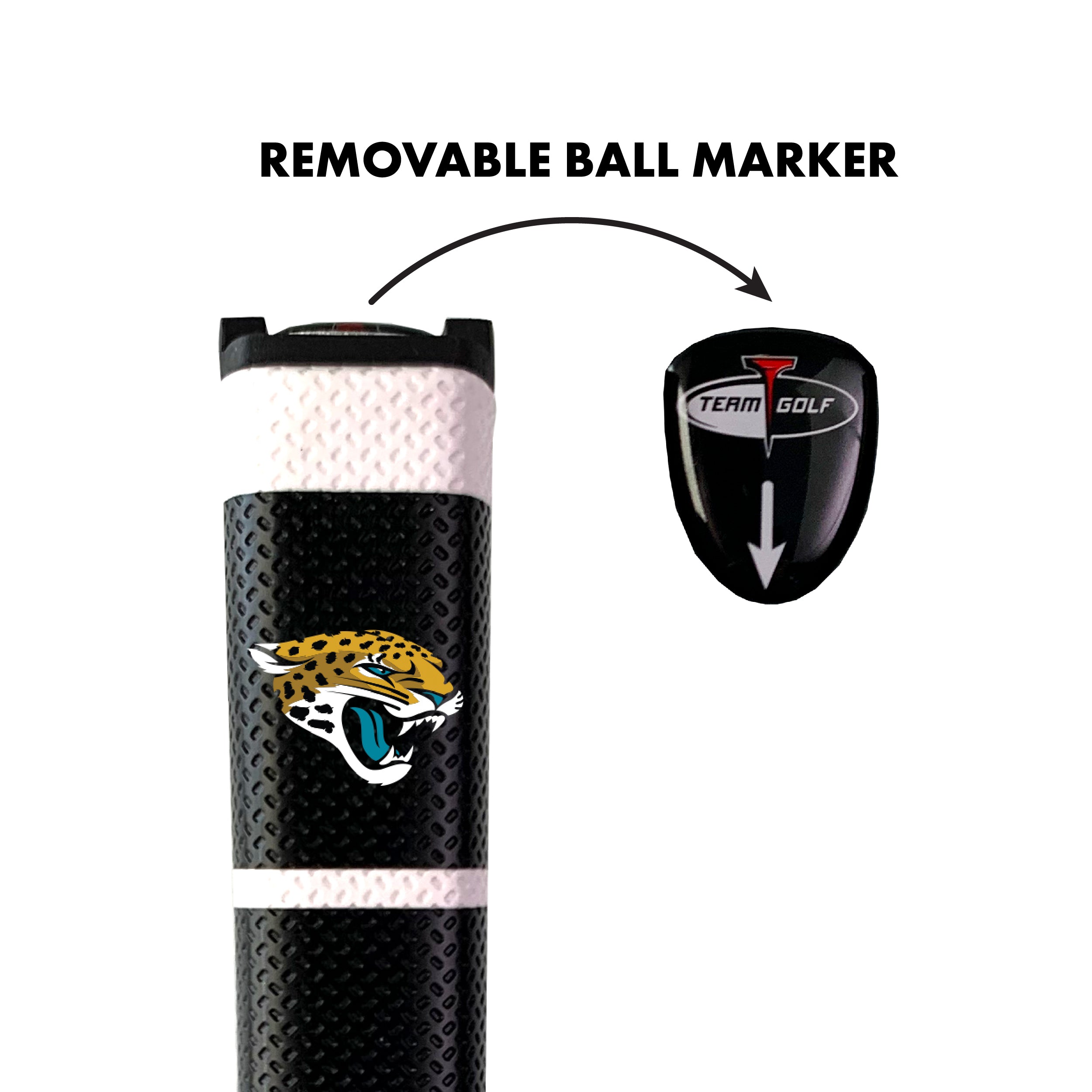 Jacksonville Jaguars Putter Grip