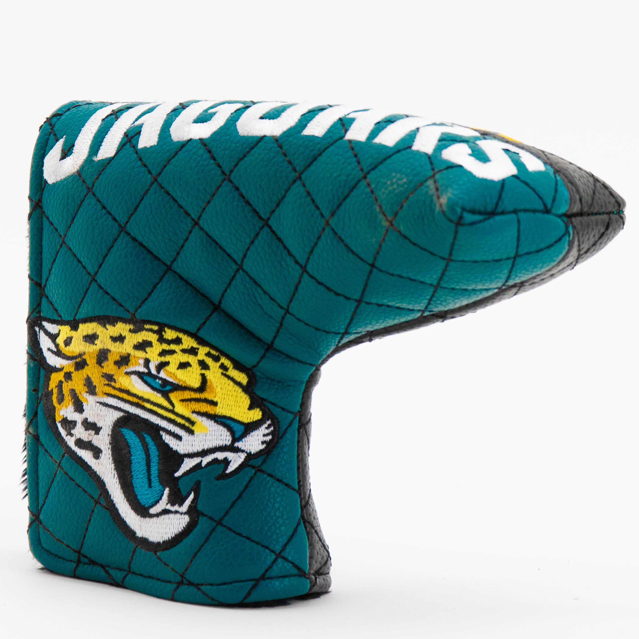 Jacksonville Jaguars Quited Blade Putter Cover (SPLIT)