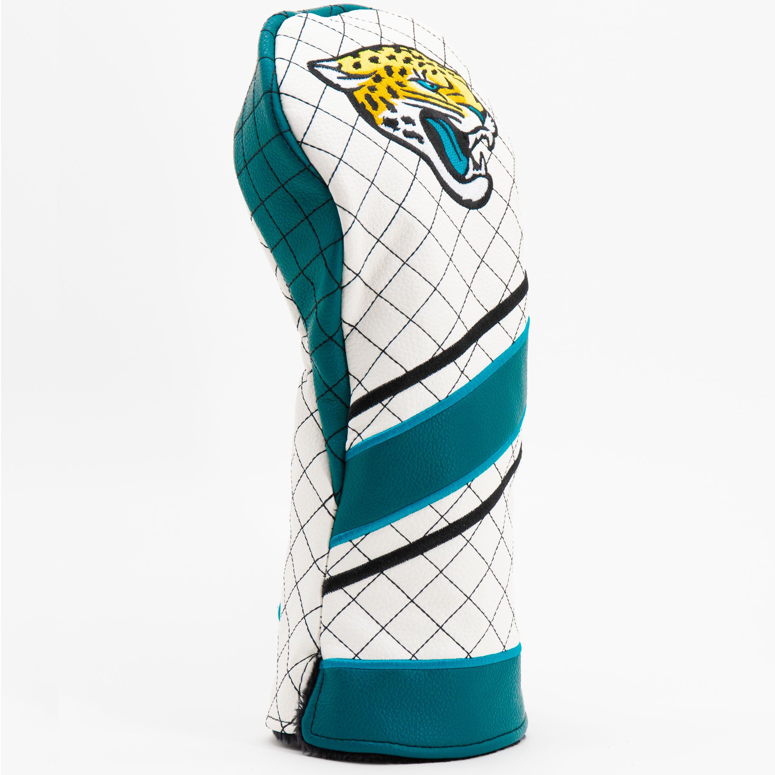Jacksonville Jaguars Quilted Driver Headcover (STRIPED)
