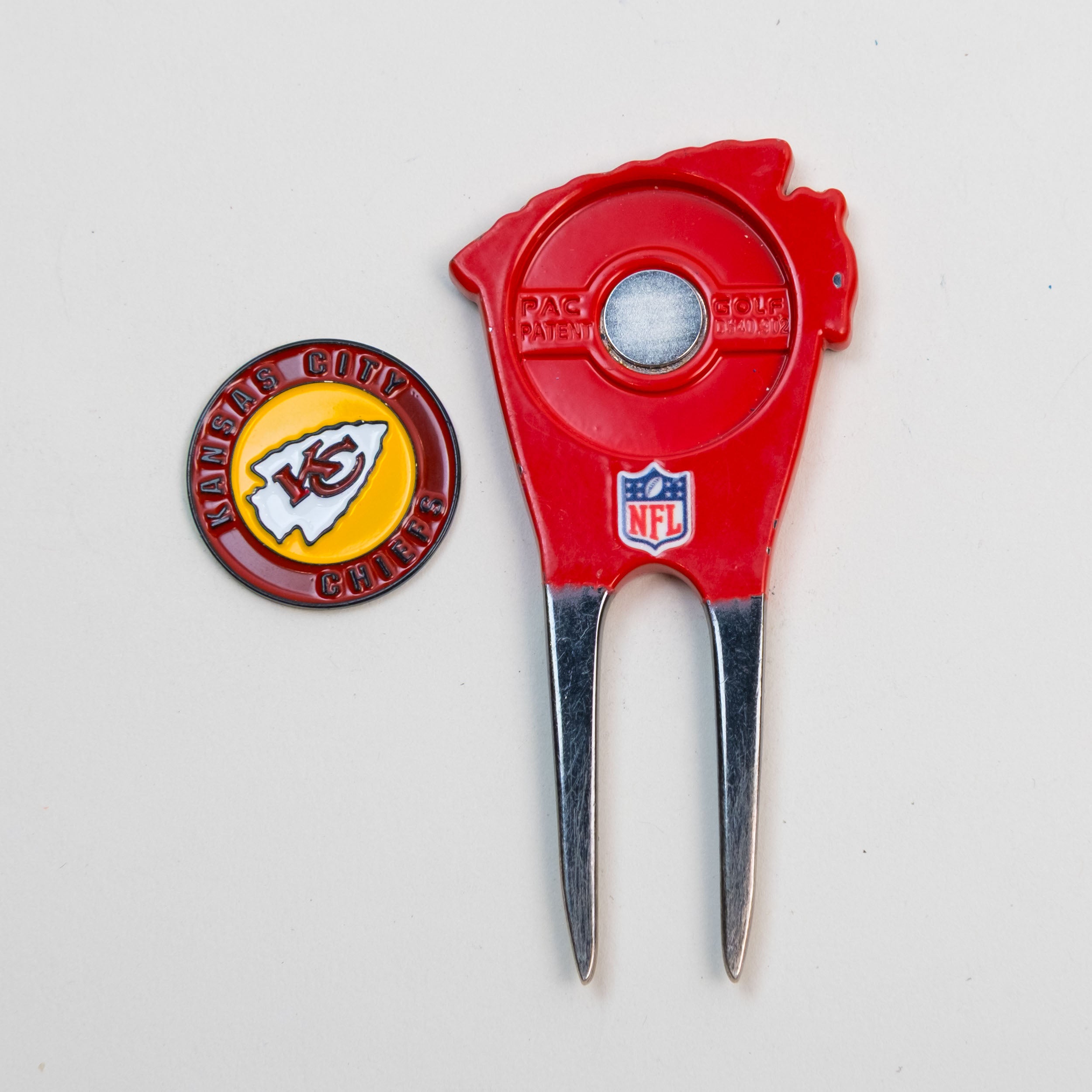 Kansas City Chiefs Custom Shaped Divot Tool