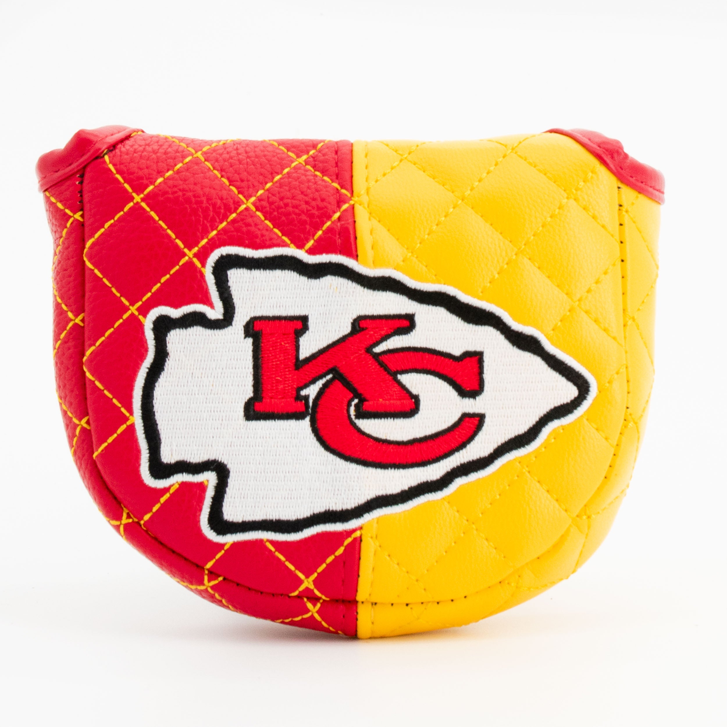 Kansas City Chiefs Quilted Mallet Putter Cover (SPLIT)