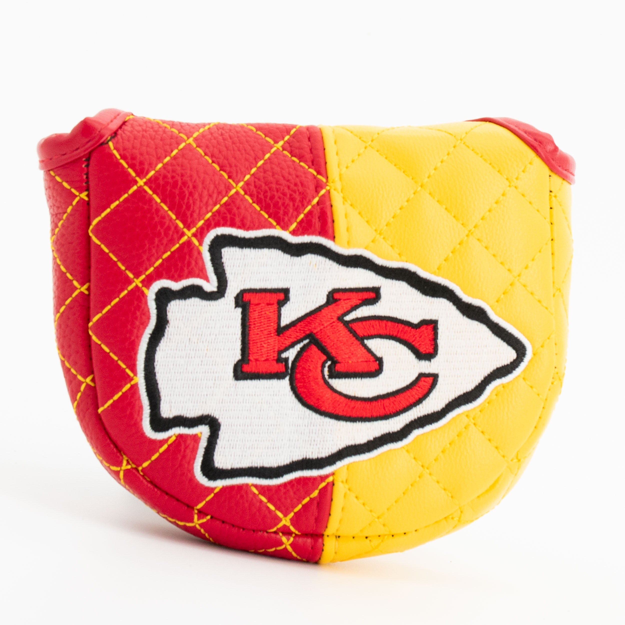 Kansas City Chiefs Quilted Mallet Putter Cover (SPLIT)