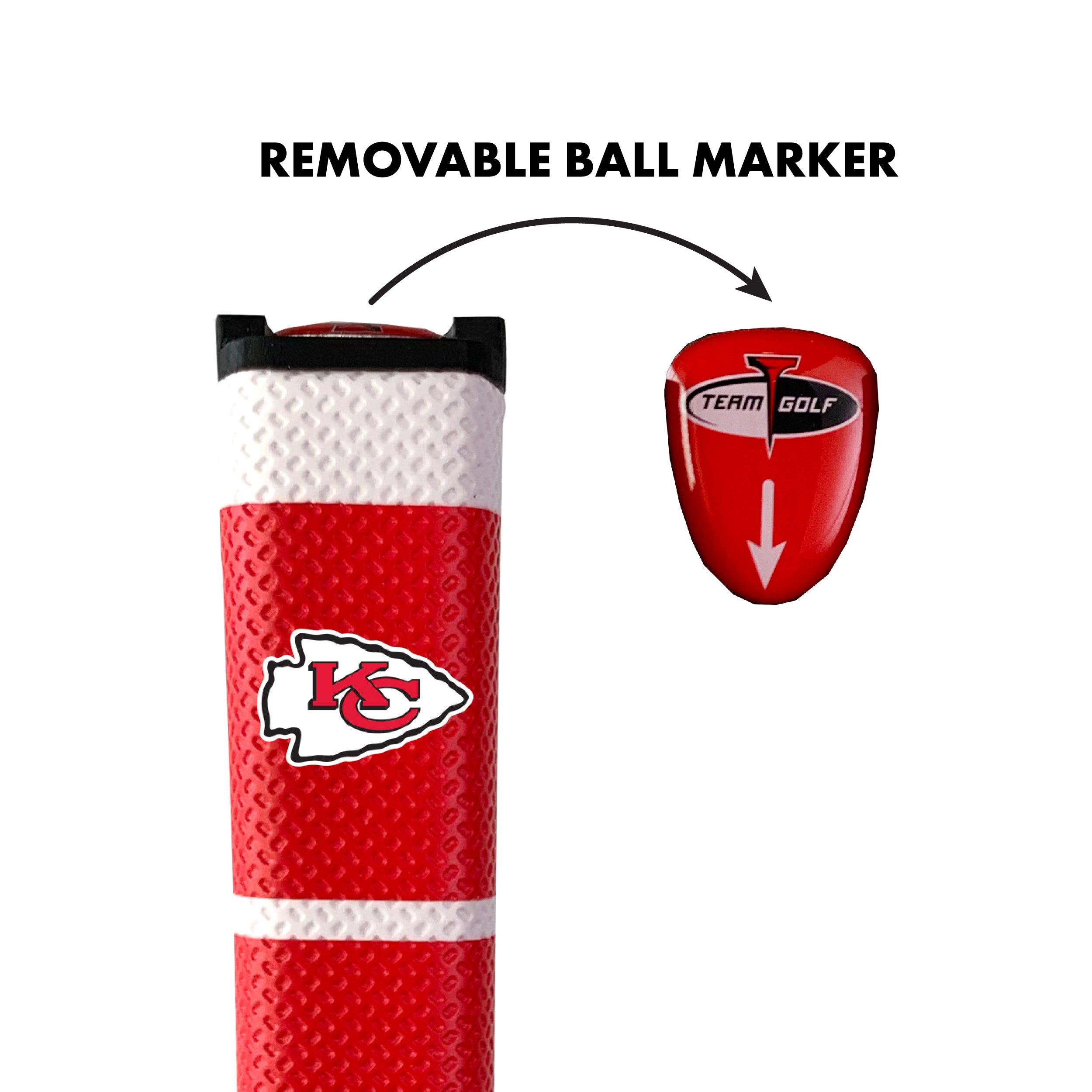 Kansas City Chiefs Putter Grip