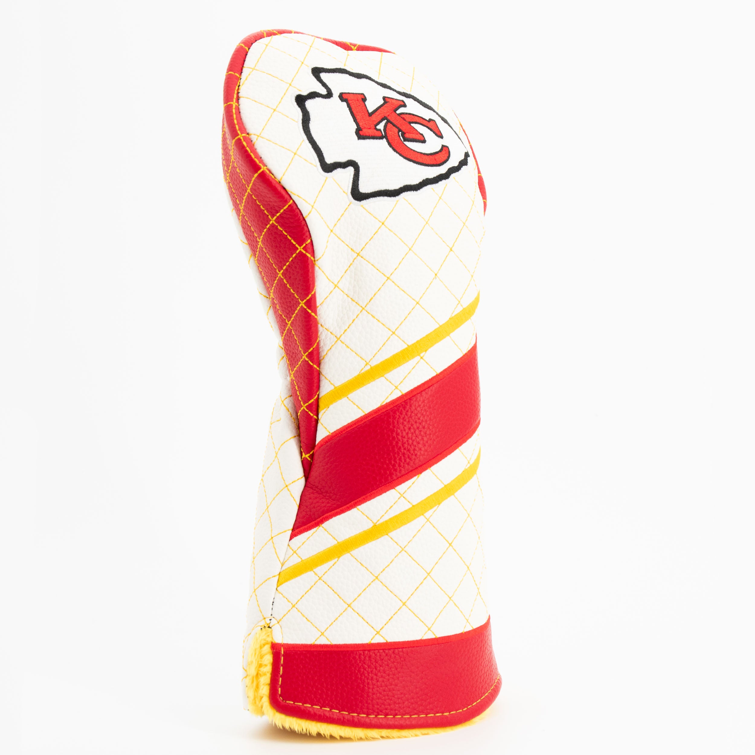 Kansas City Chiefs Quilted Driver Headcover (STRIPED)