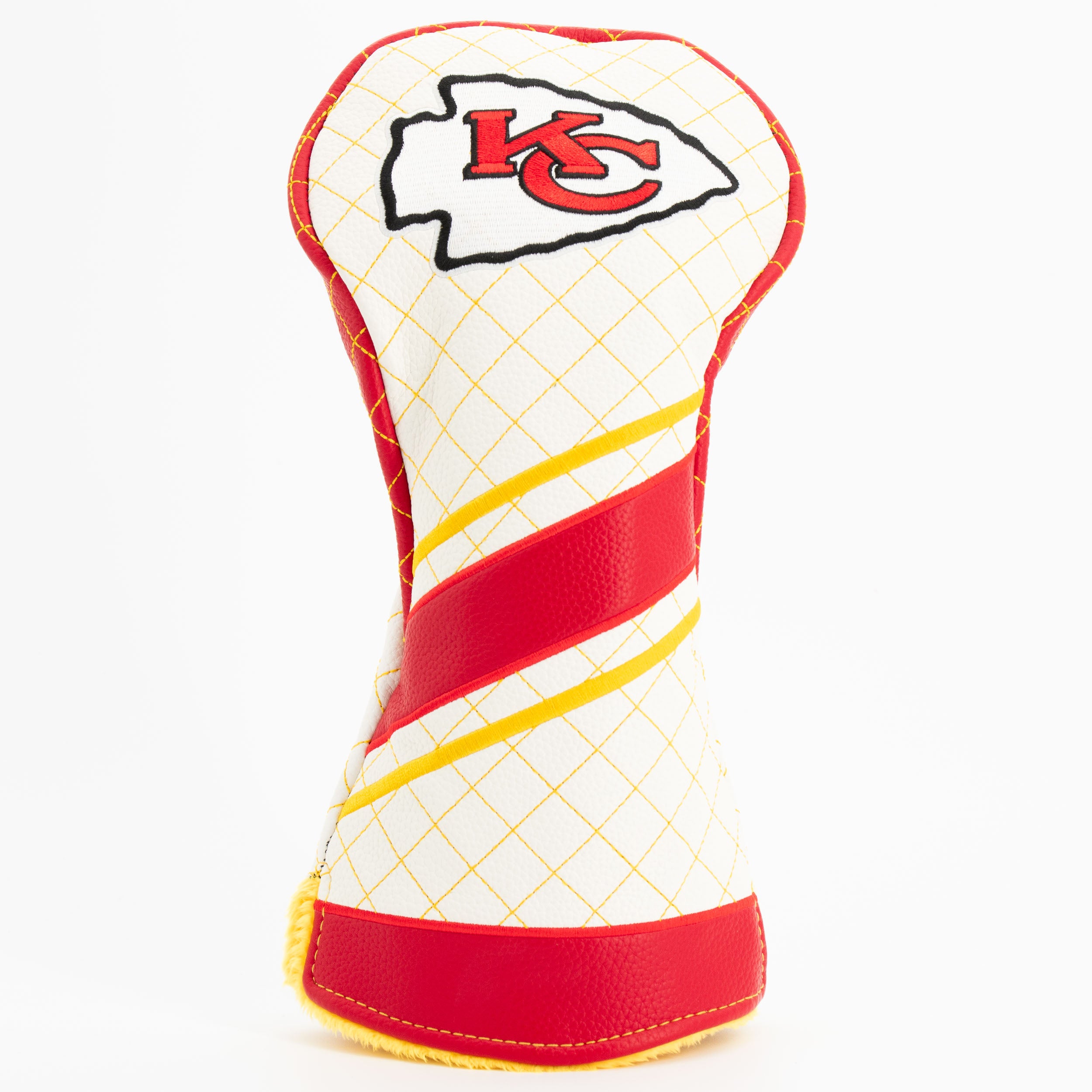 Kansas City Chiefs Quilted Driver Headcover (STRIPED)