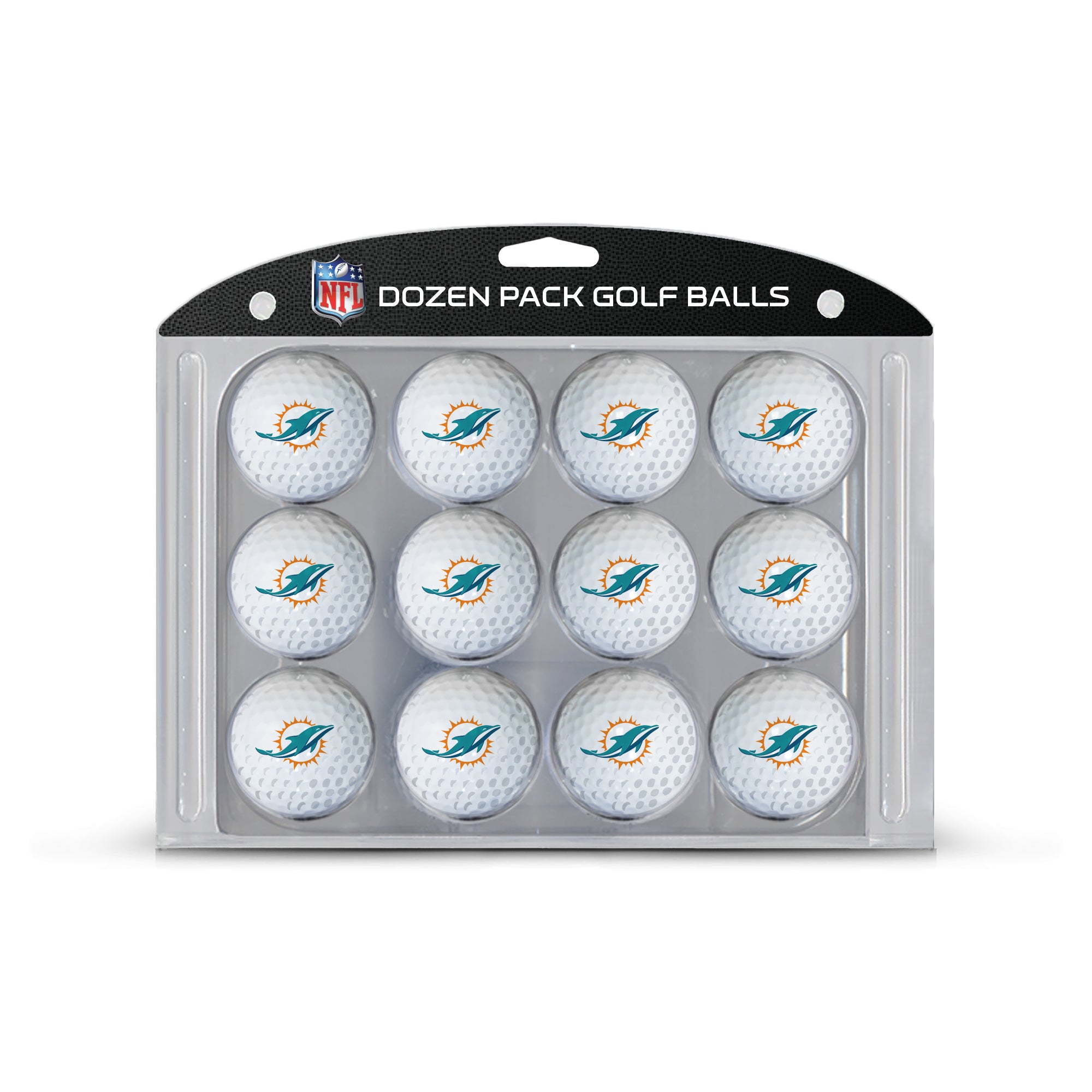 Miami Dolphins Golf Balls Dozen Pack