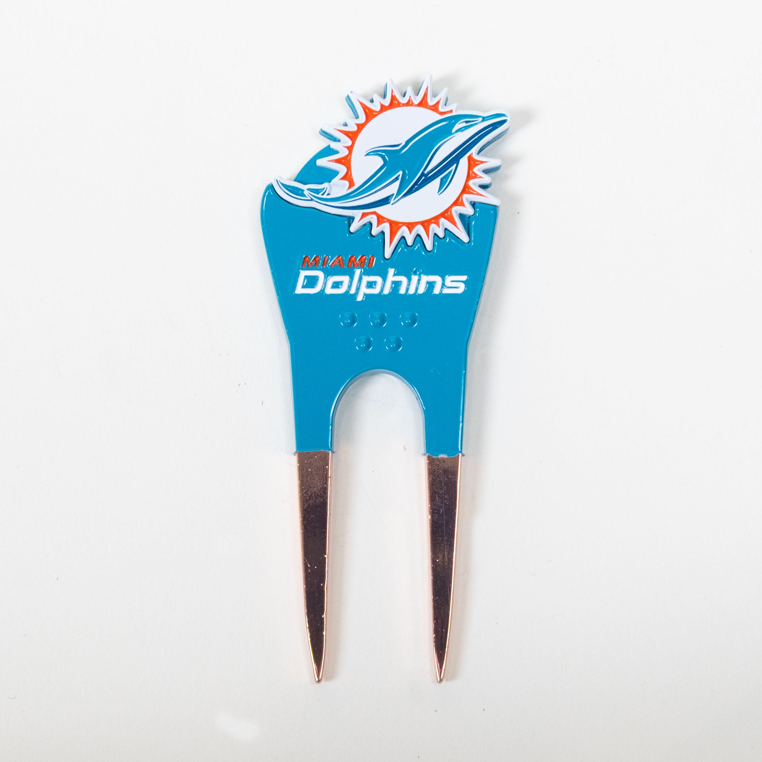 Miami Dolphins Custom Shaped Divot Tool