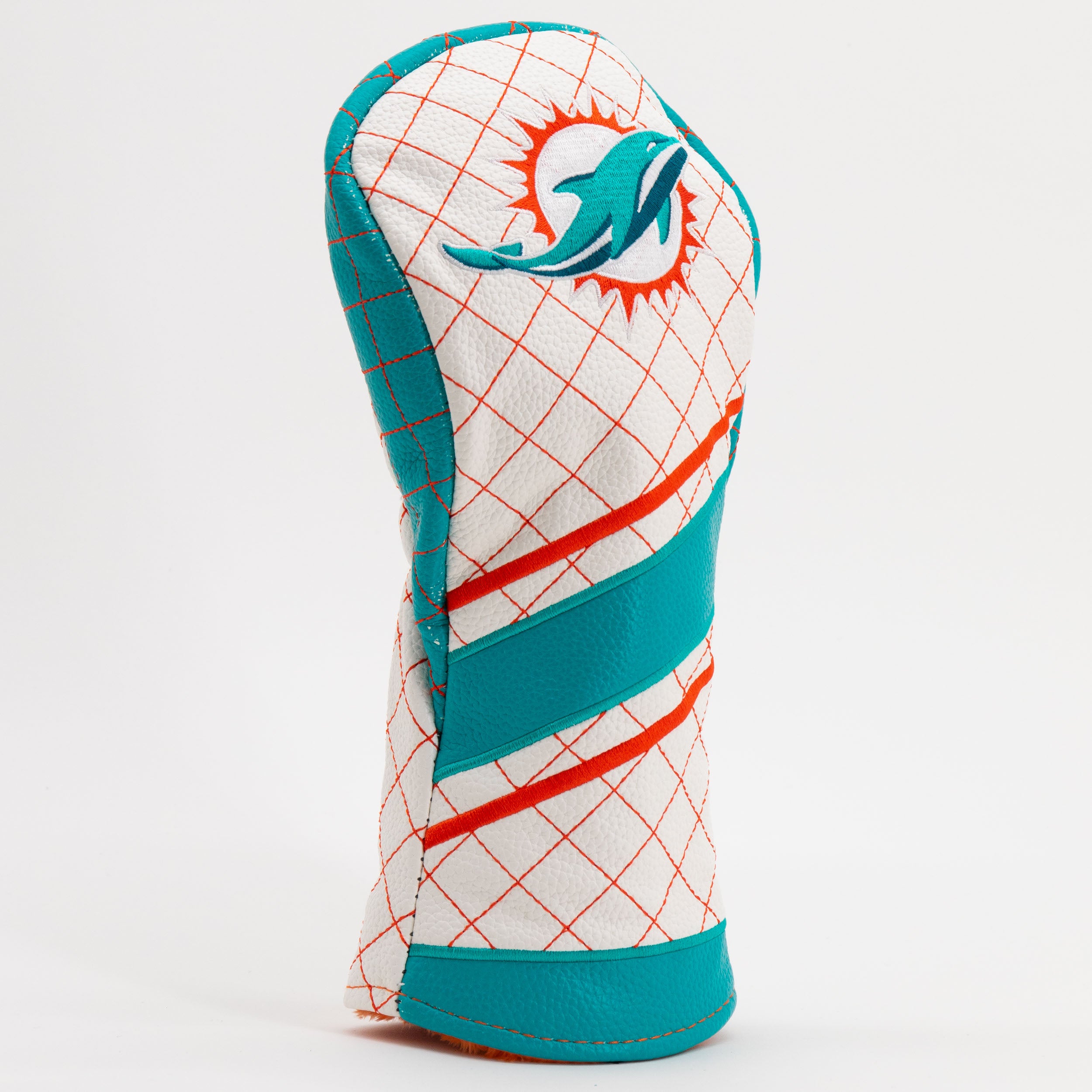 Miami Dolphins Quilted Fairway Headcover (STRIPED)