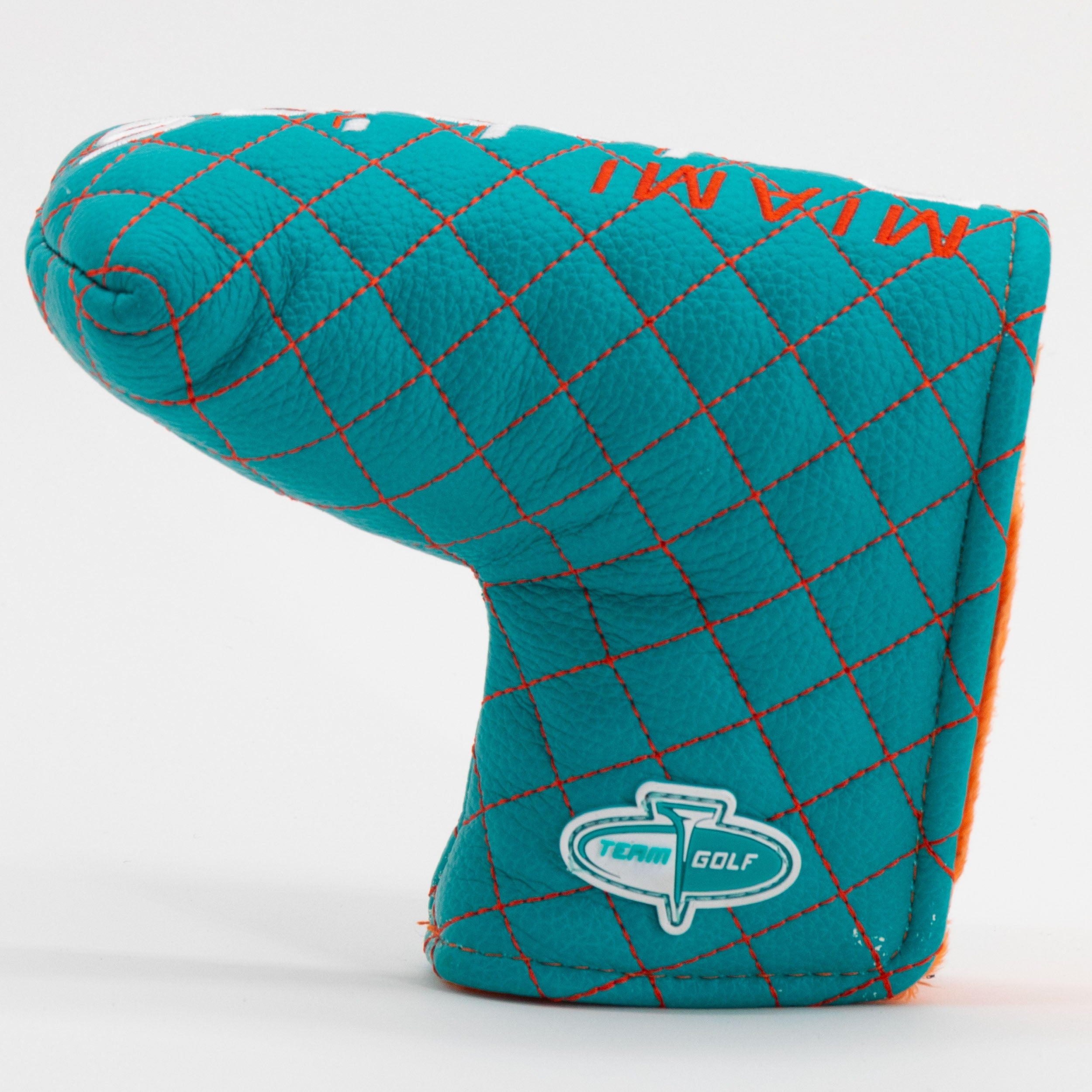 Miami Dolphins Quited Blade Putter Cover (SOLID)