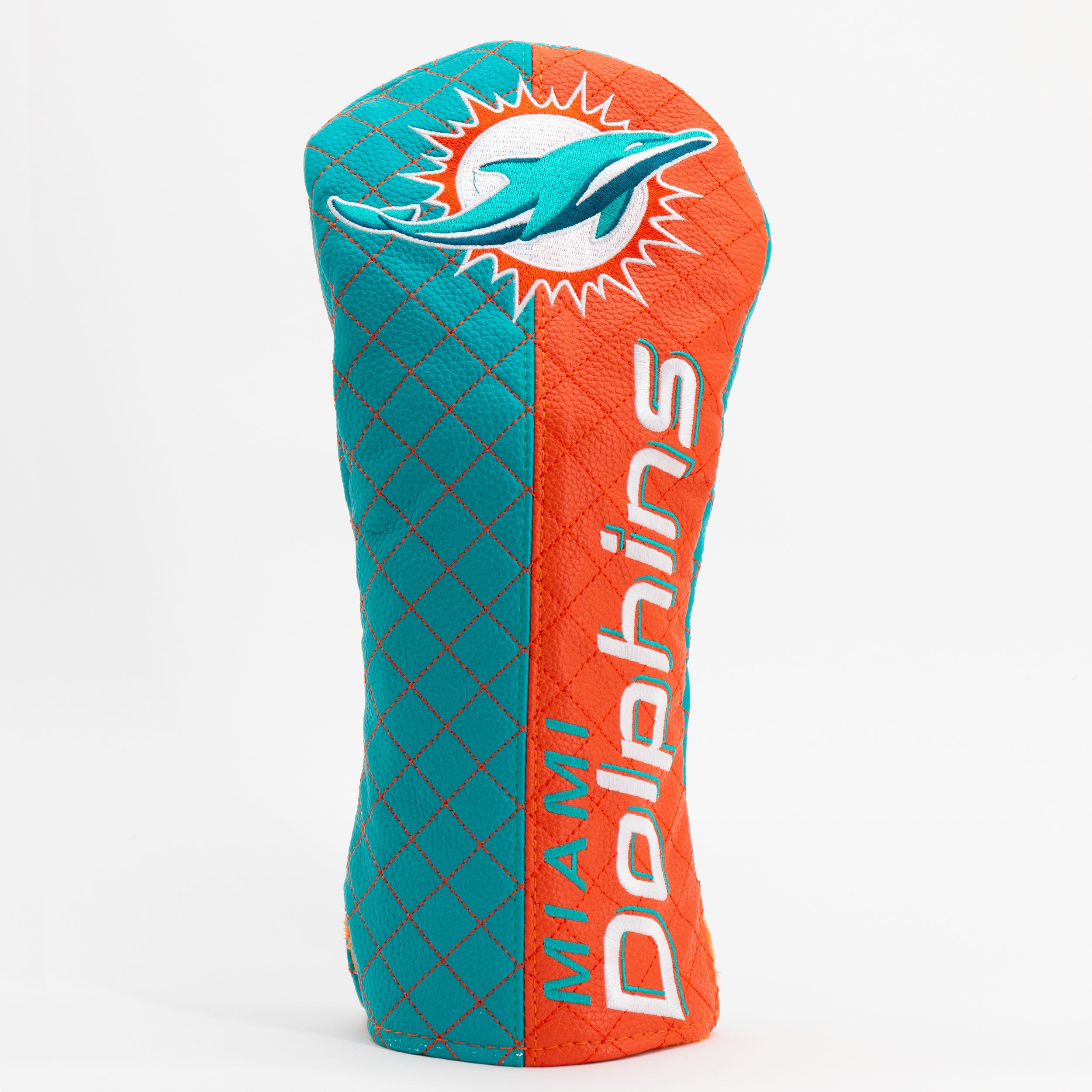 Miami Dolphins Quilted Driver Headcover (SPLIT)