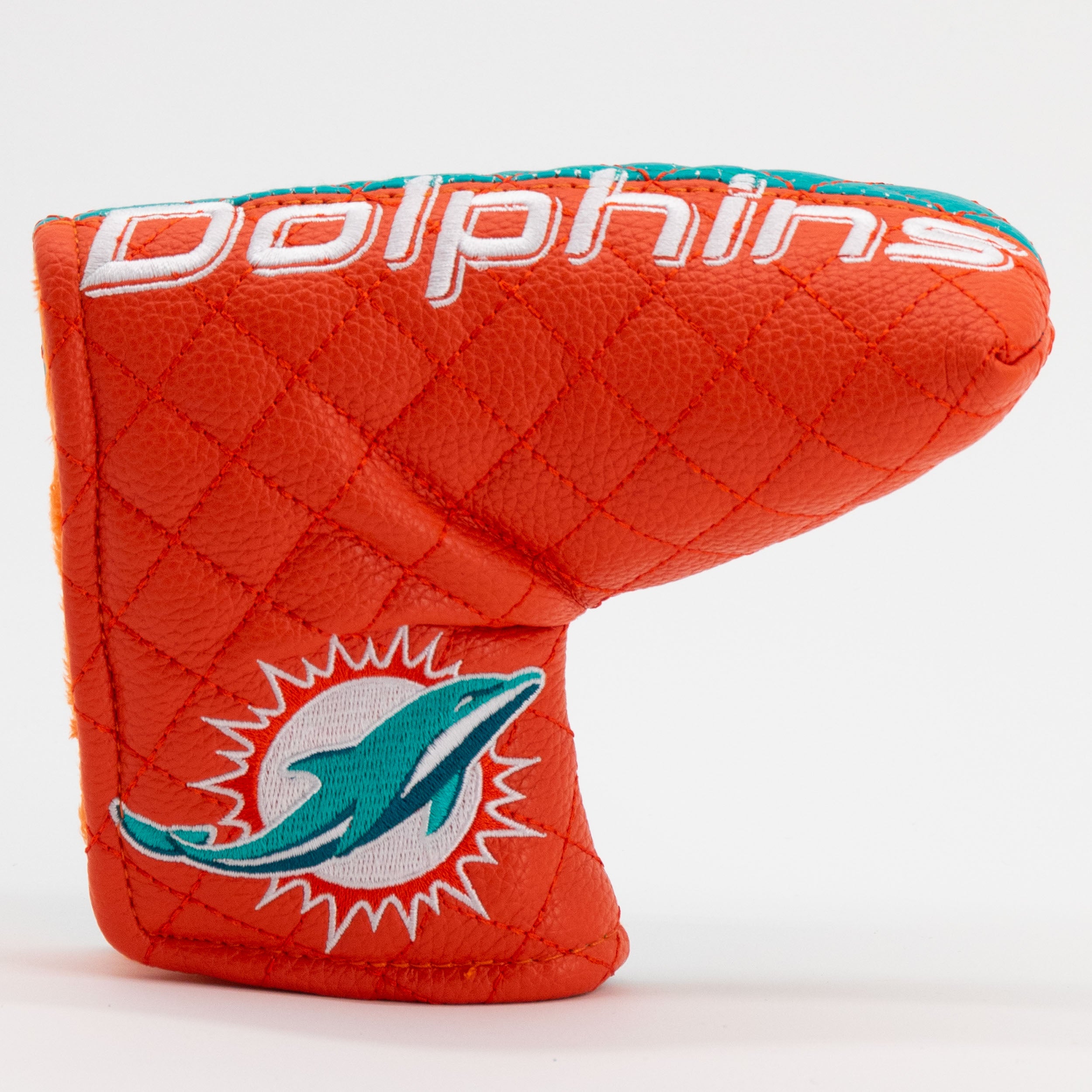Miami Dolphins Quited Blade Putter Cover (SPLIT)