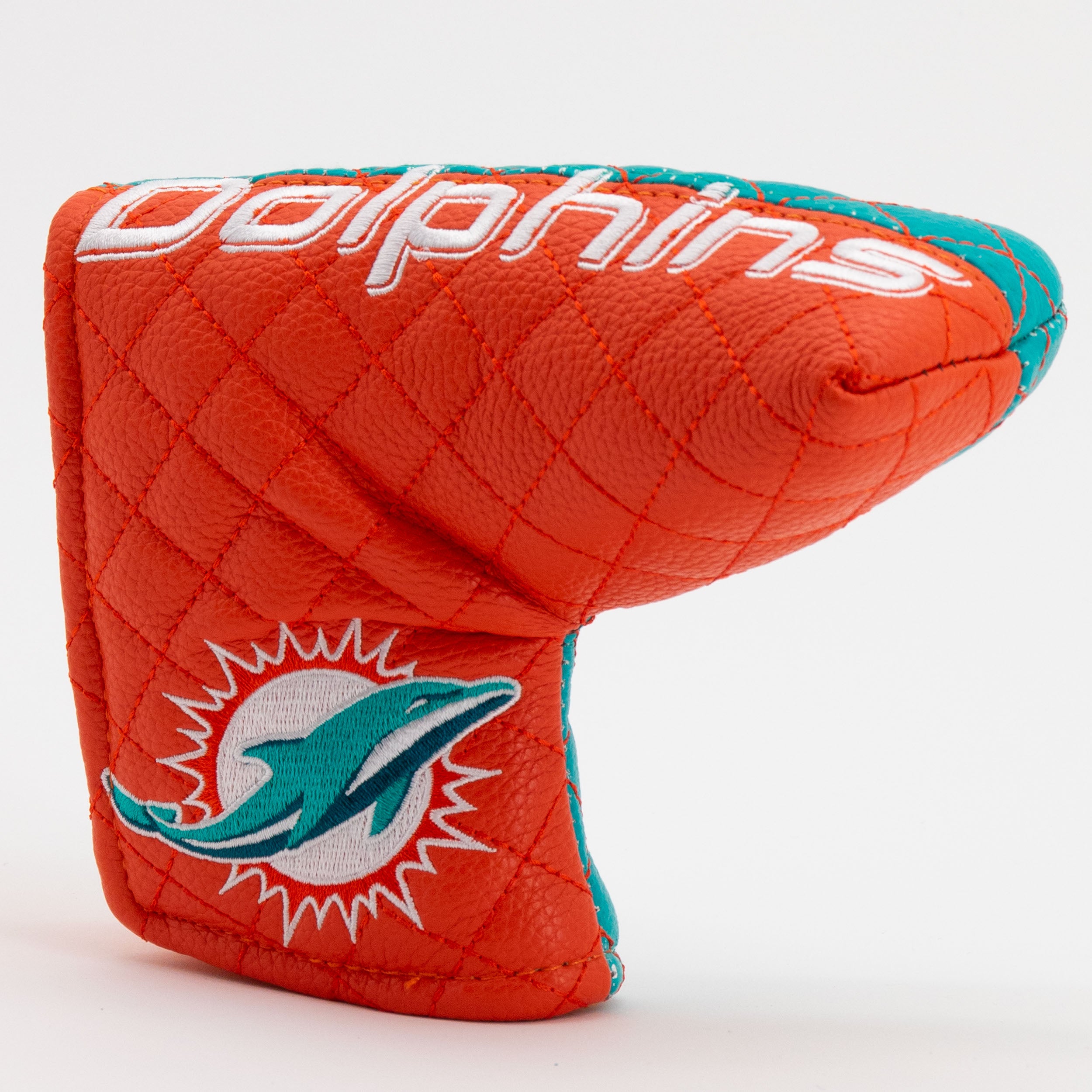 Miami Dolphins Quited Blade Putter Cover (SPLIT)