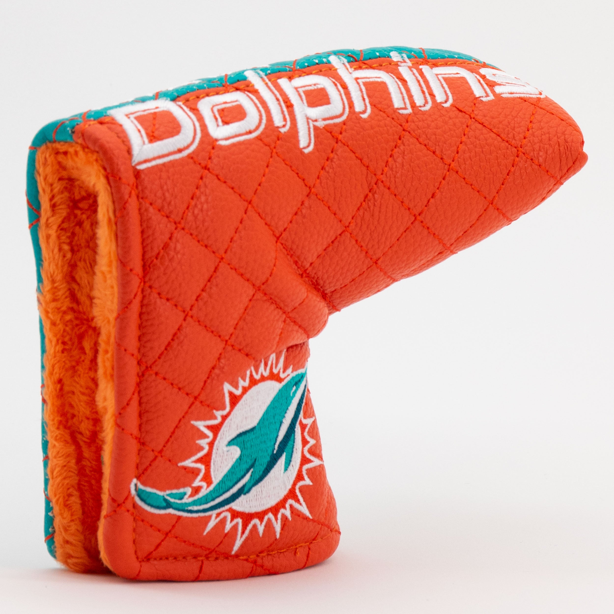 Miami Dolphins Quited Blade Putter Cover (SPLIT)