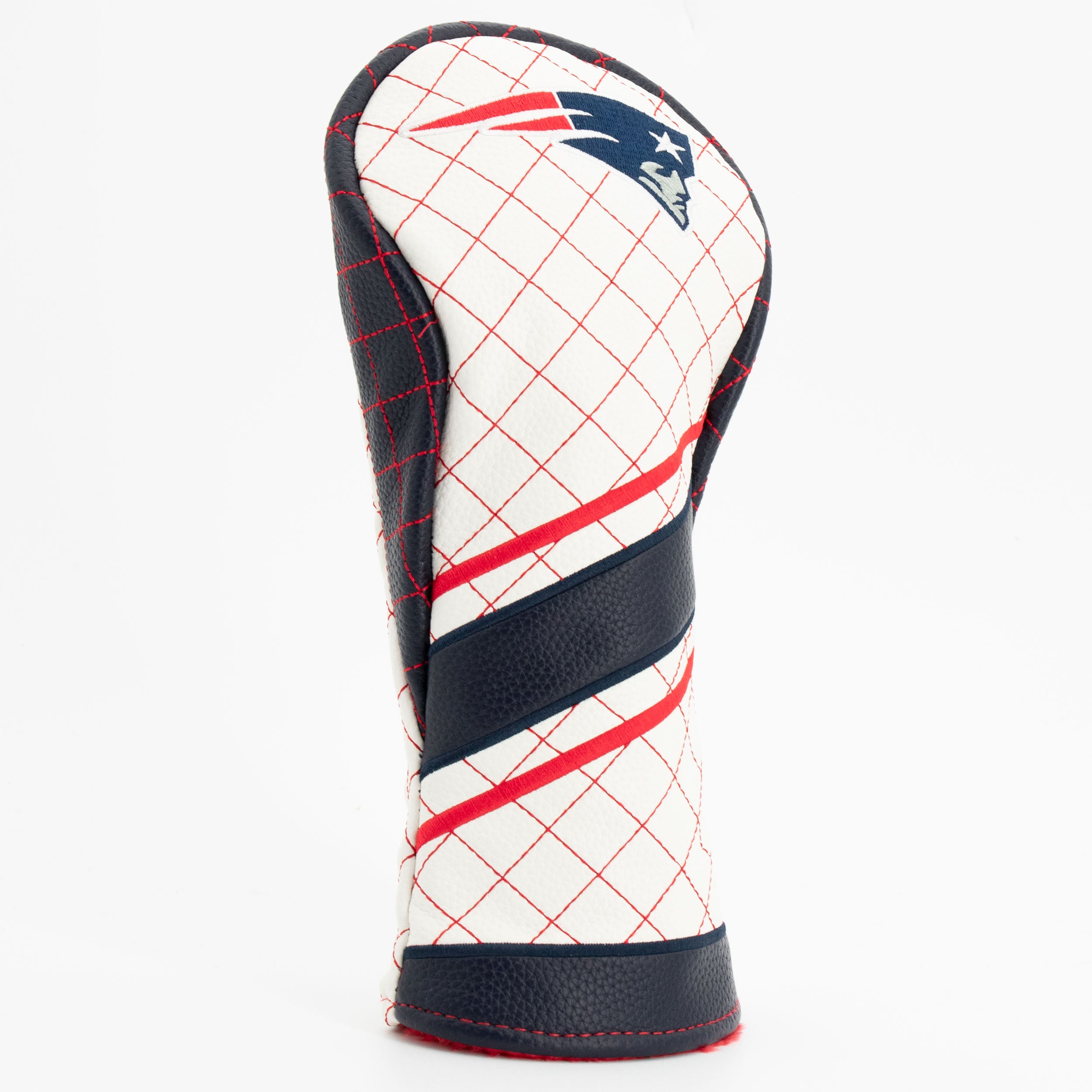 New England Patriots Quilted Fairway Headcover (STRIPED)