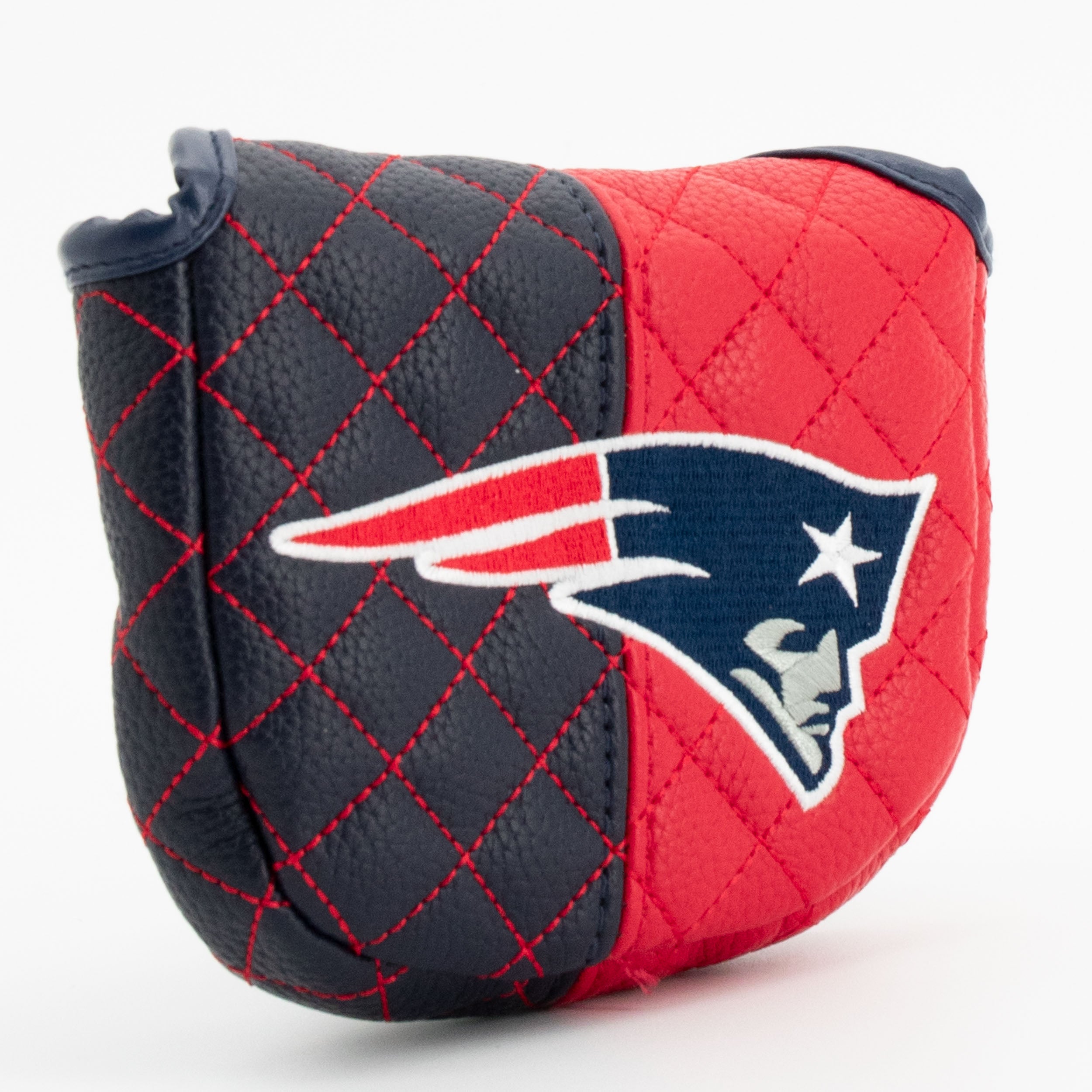 New England Patriots Quilted Mallet Putter Cover (SPLIT)