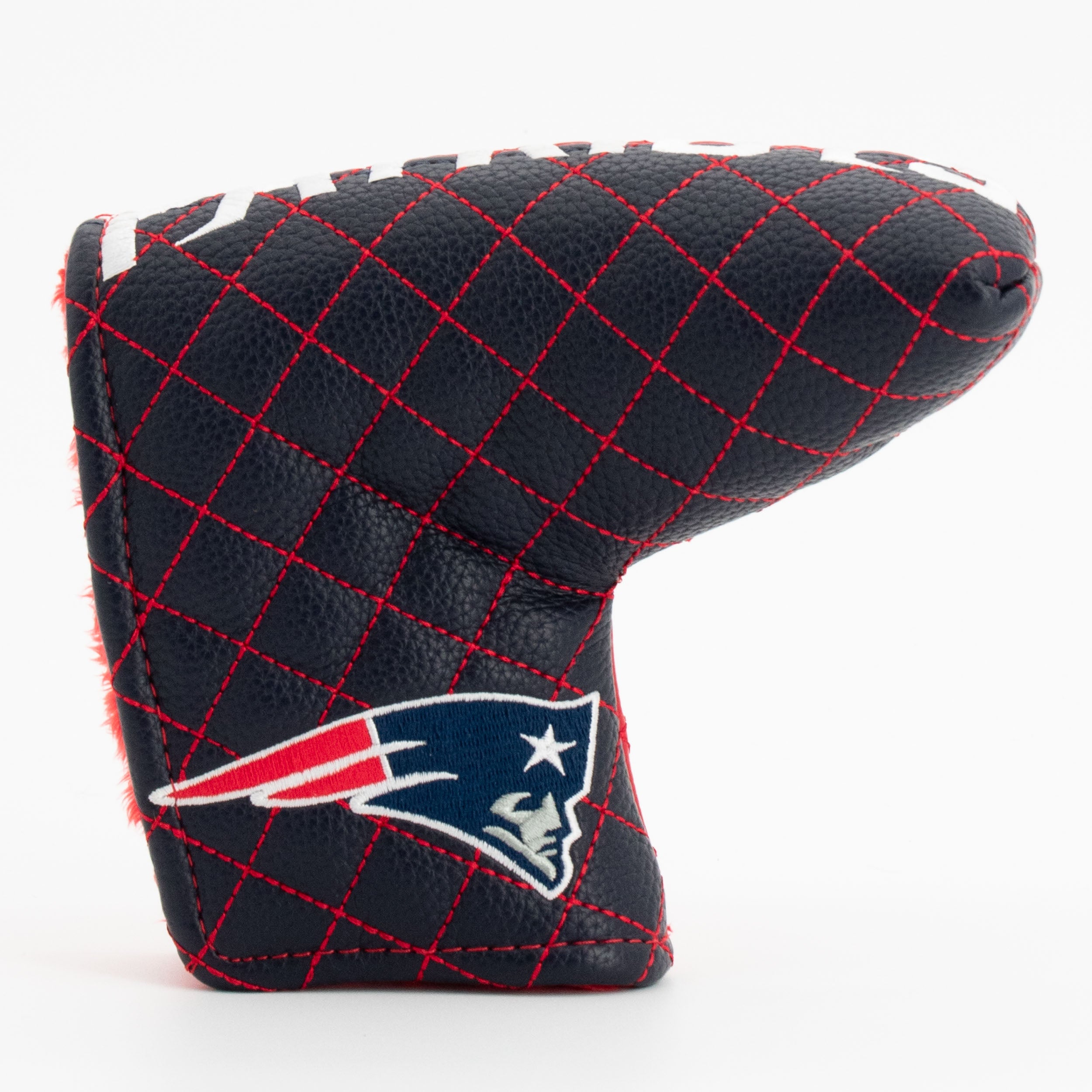 New England Patriots Quited Blade Putter Cover (SPLIT)