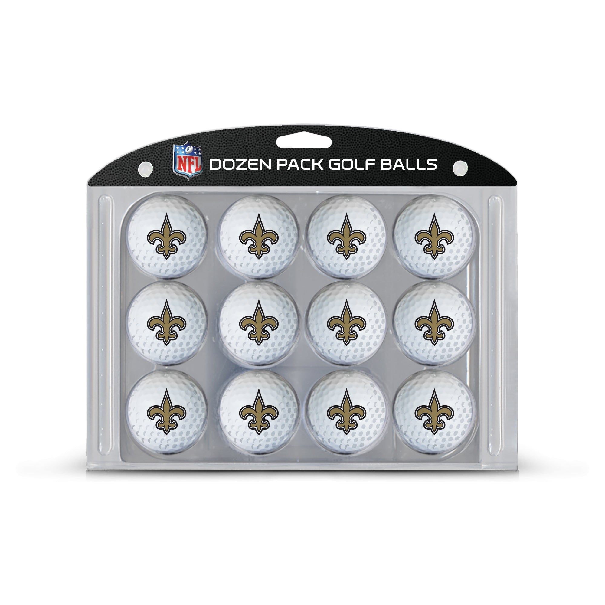 New Orleans Saints Golf Balls Dozen Pack