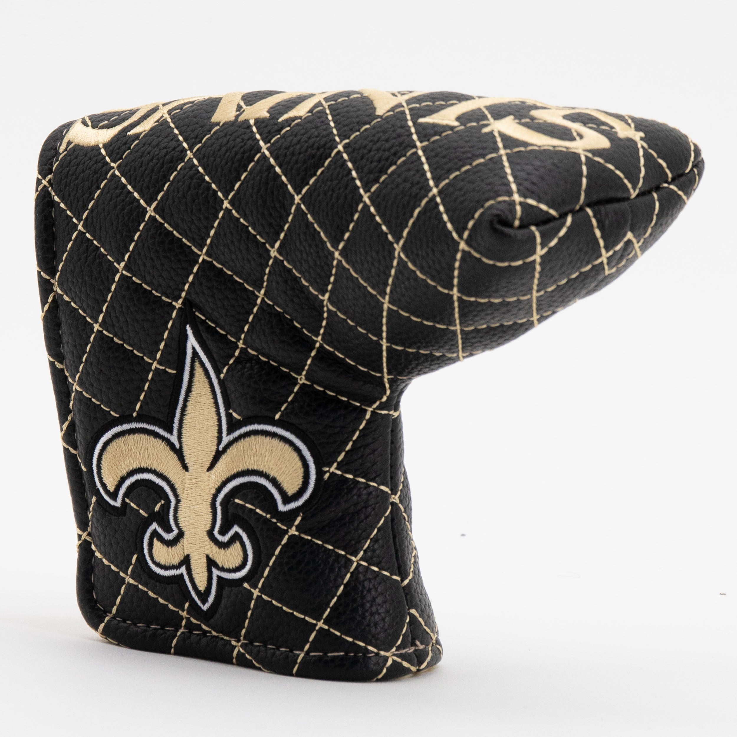 New Orleans Saints Quited Blade Putter Cover (SOLID)