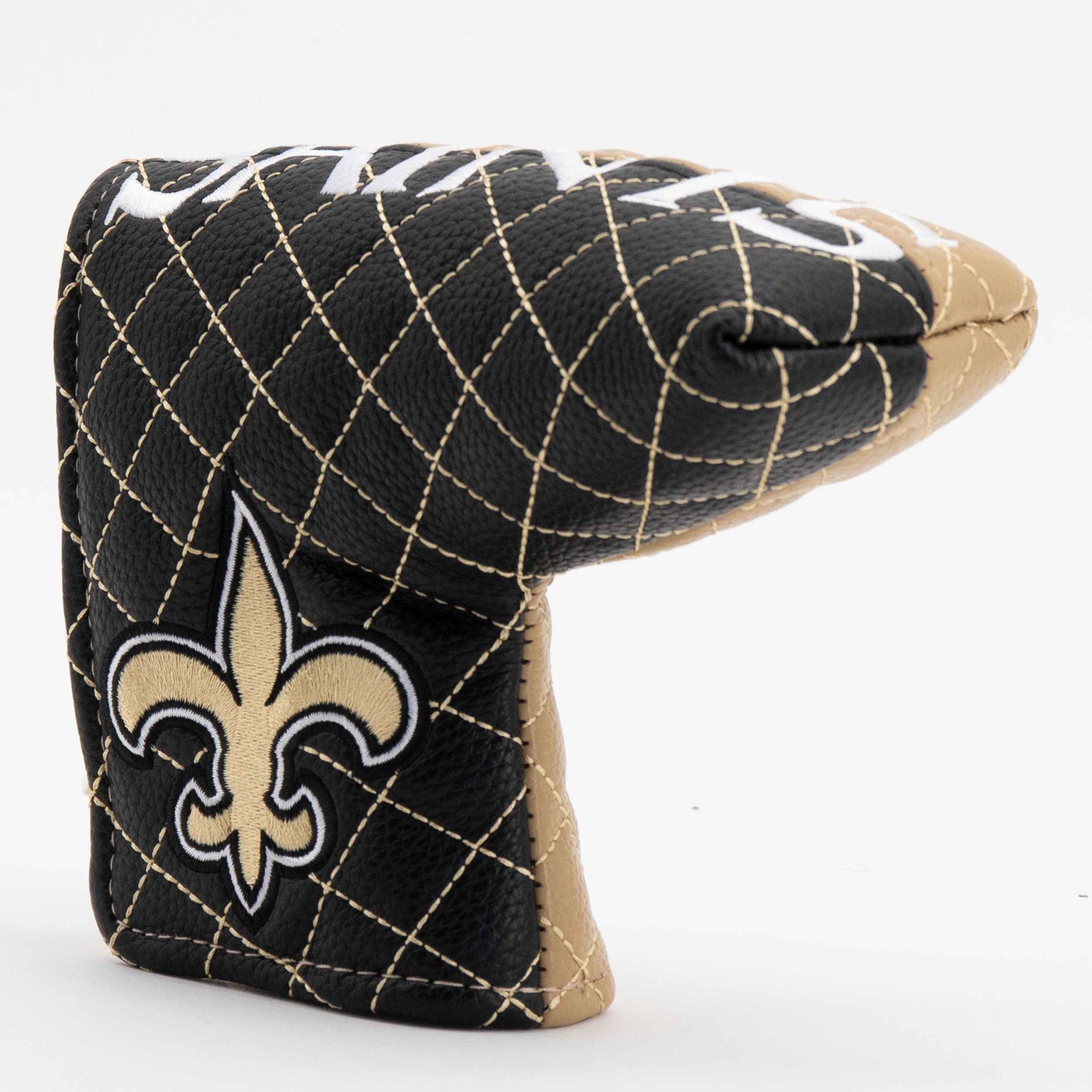 New Orleans Saints Quited Blade Putter Cover (SPLIT)