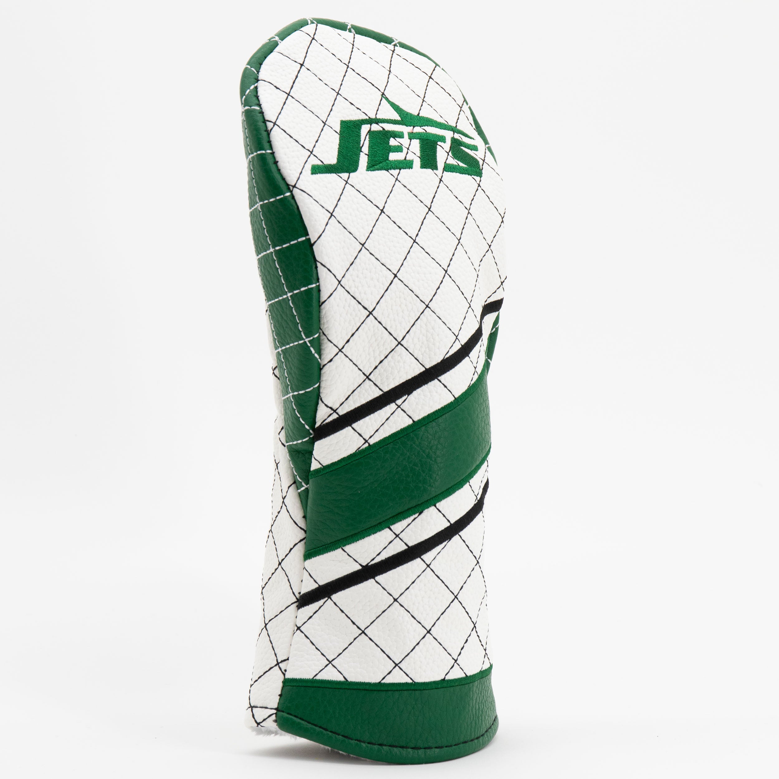 New York Jets Quilted Fairway Headcover (STRIPED)