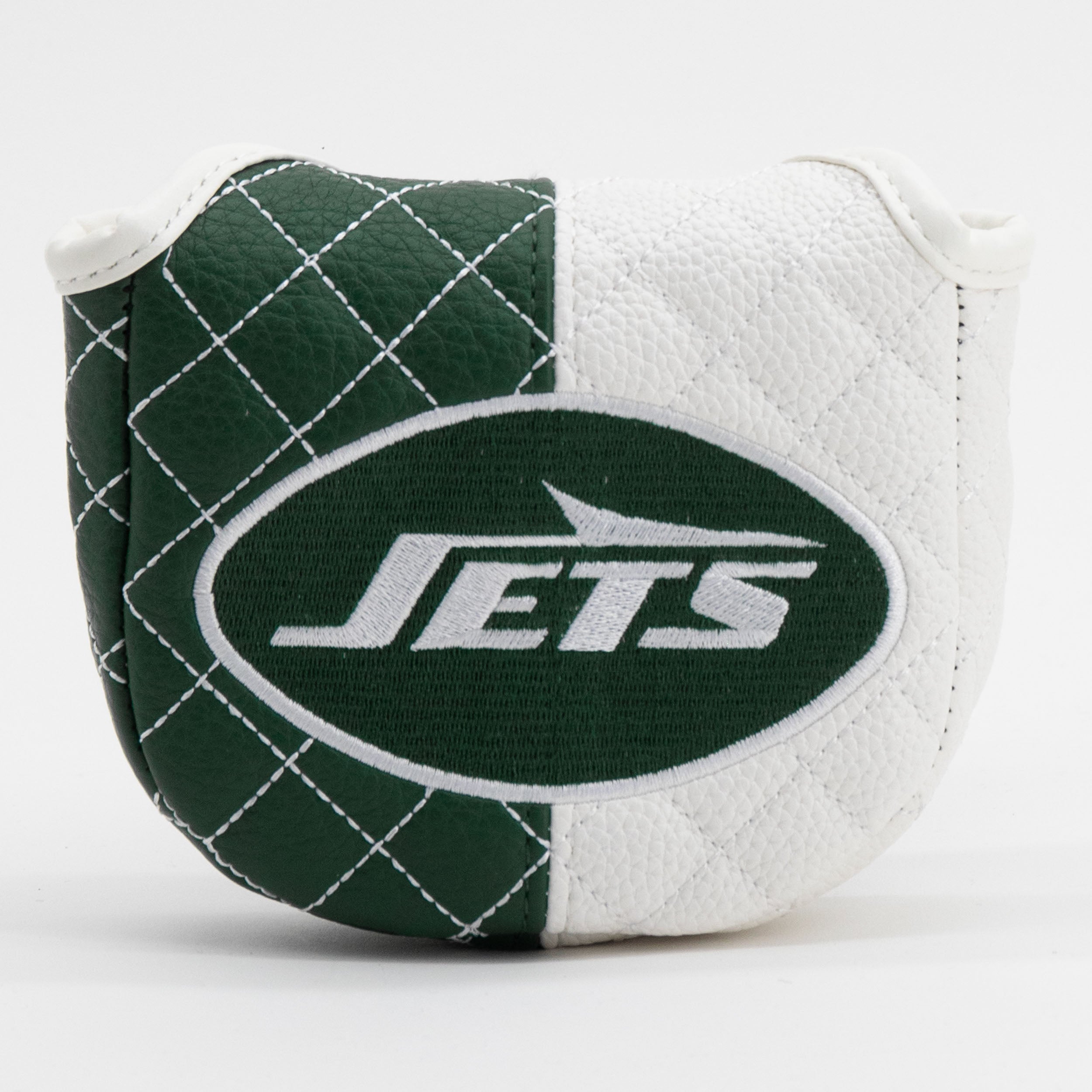 New York Jets Quilted Mallet Putter Cover (SPLIT)