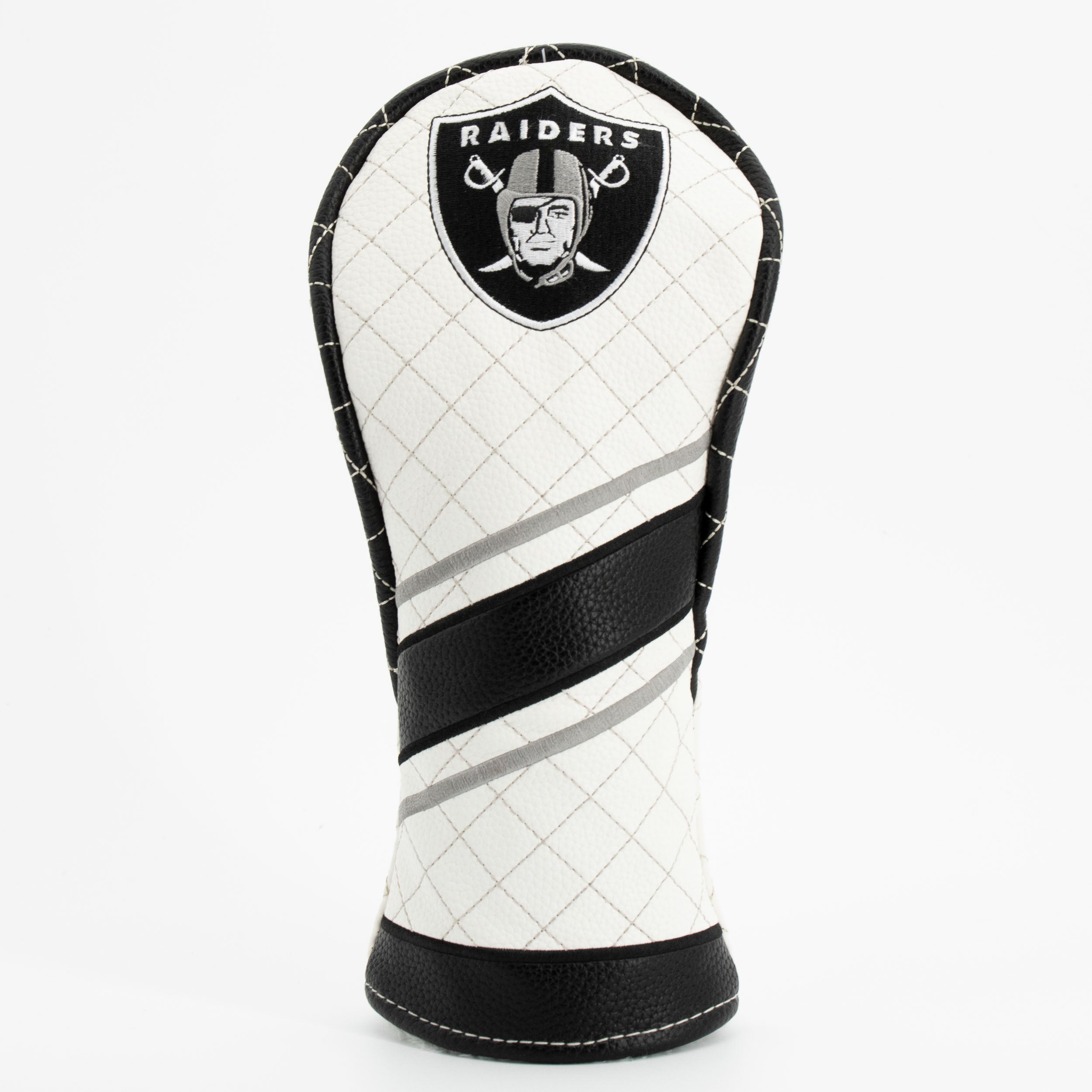 Las Vegas Raiders Quilted Fairway Headcover (STRIPED)