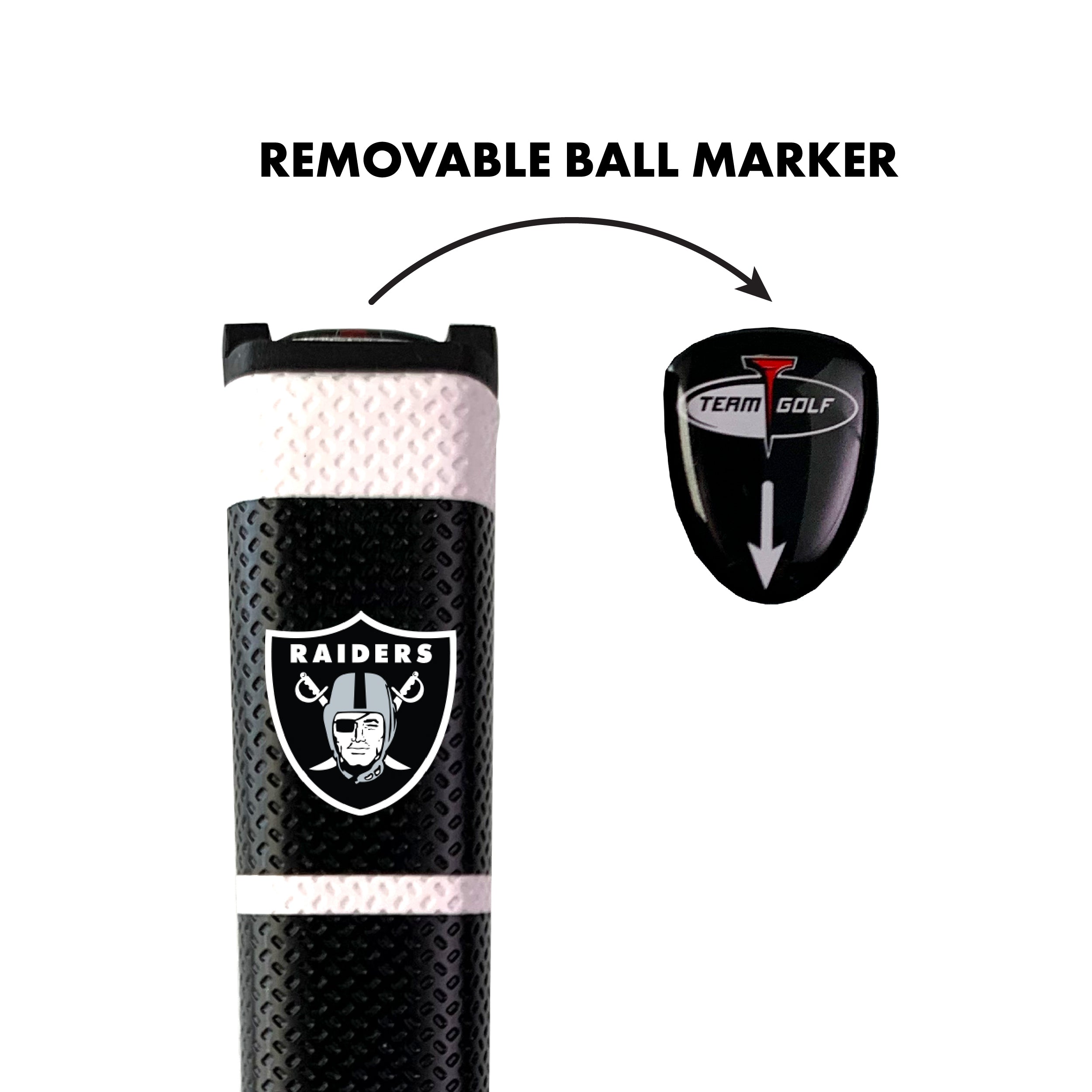 Las Vegas Raiders Putter Grip