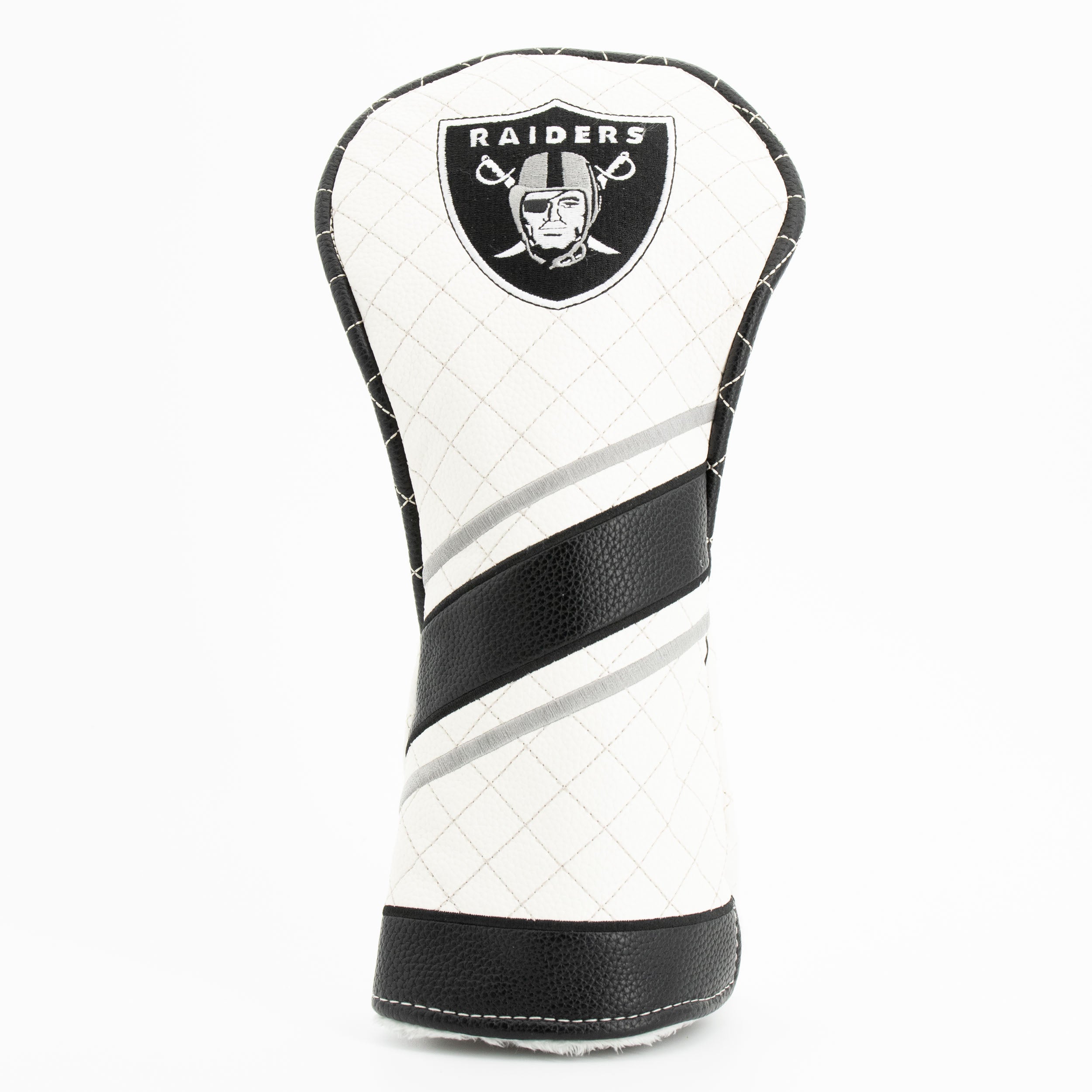 Las Vegas Raiders Quilted Driver Headcover (STRIPED)