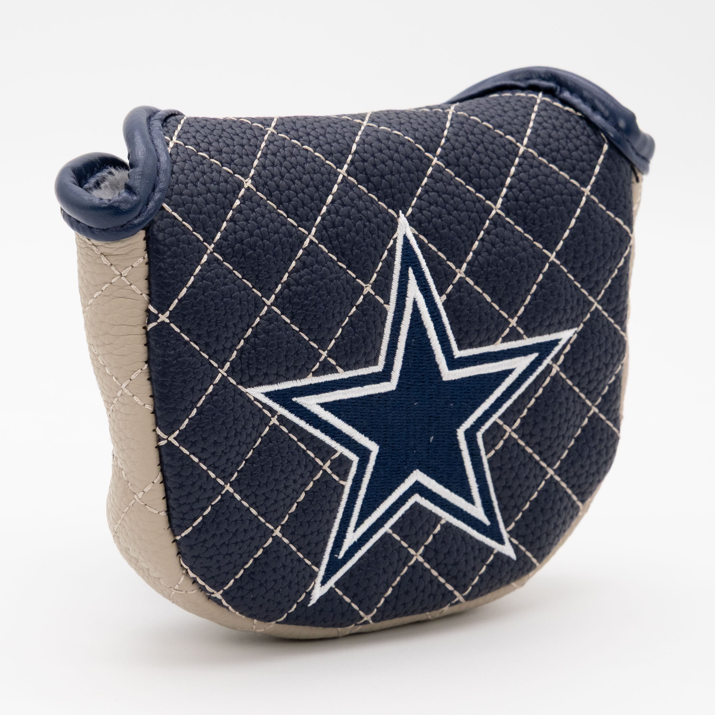 Dallas Cowboys Quilted Mallet Putter Cover (SOLID)