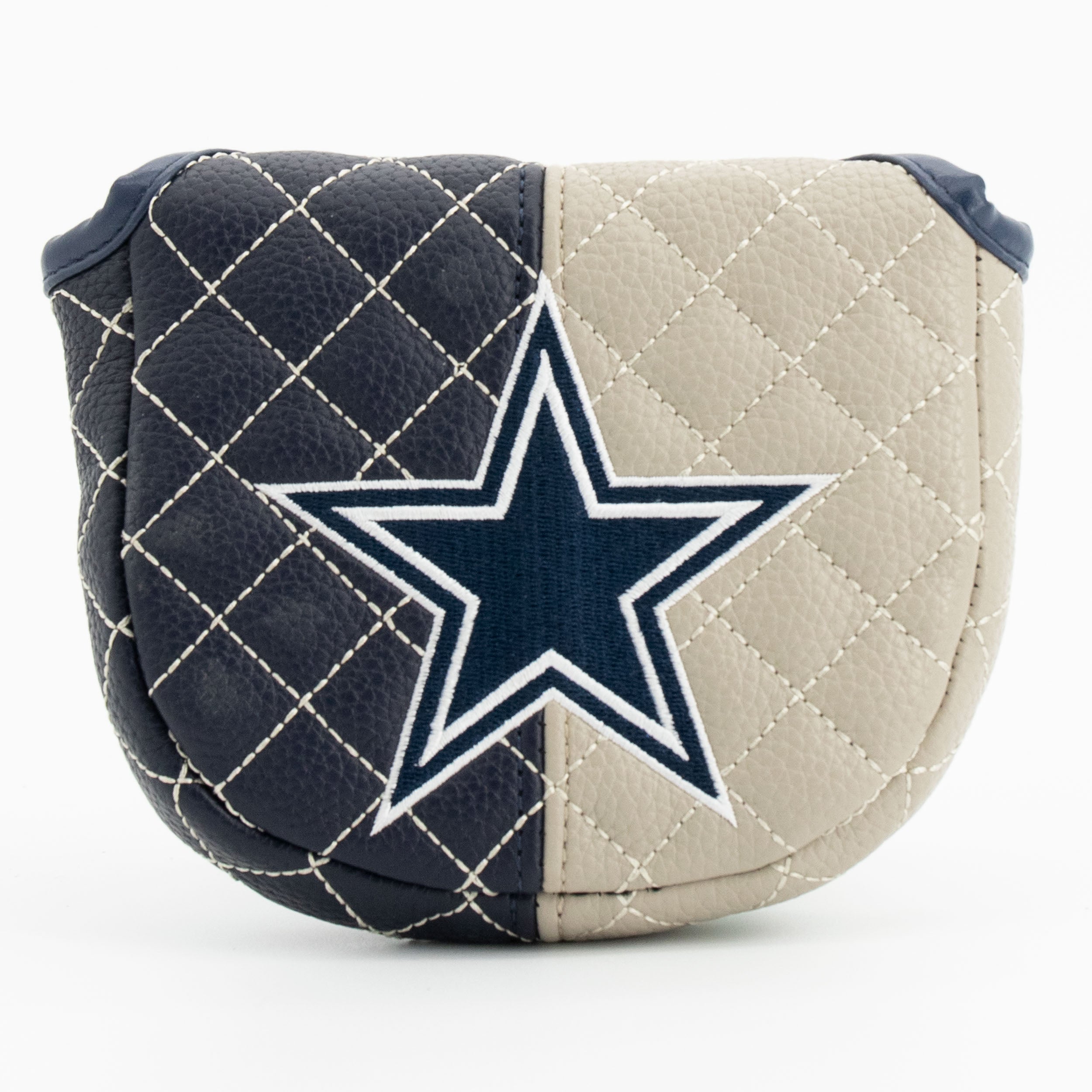Dallas Cowboys Quilted Mallet Putter Cover (SPLIT)