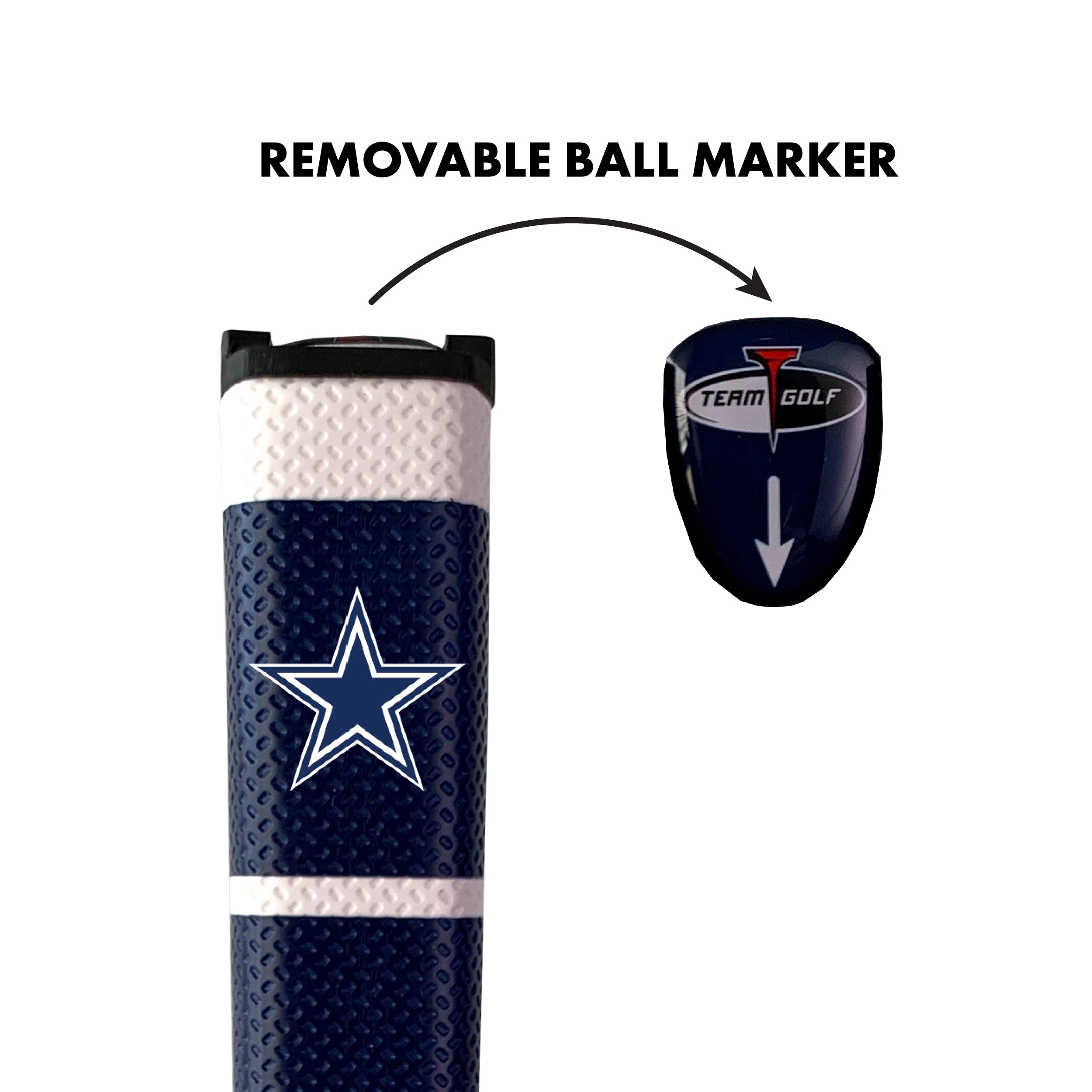 Dallas Cowboys Putter Grip