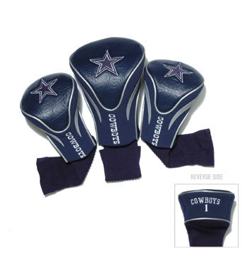 Dallas Cowboys 3 Pack Contour Sock Headcovers