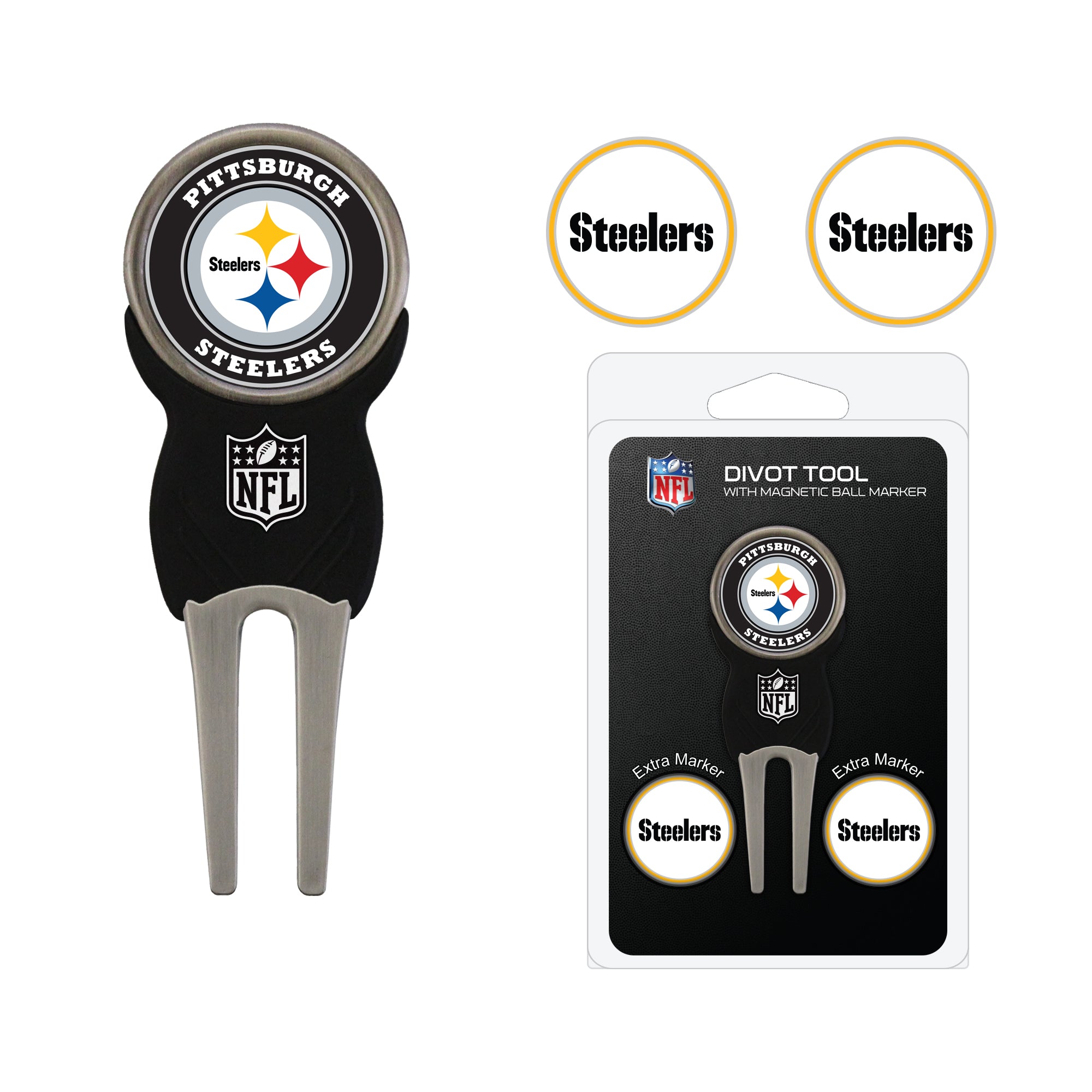 Pittsburgh Steelers Signature Divot Tool Pack