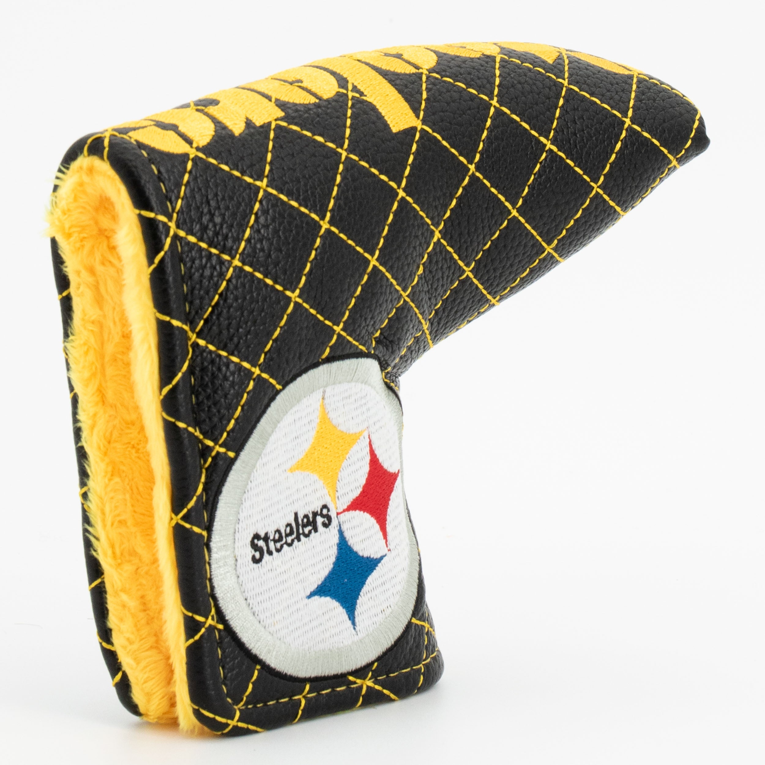 Pittsburgh Steelers Quited Blade Putter Cover (SOLID)