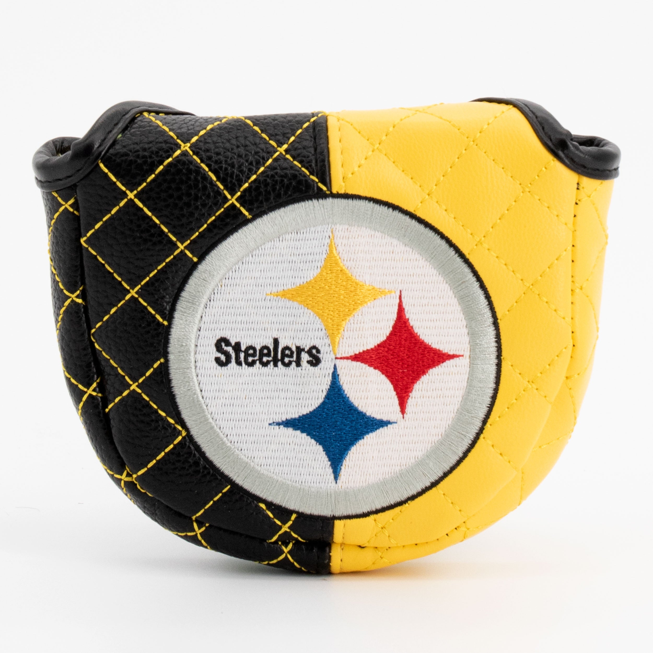 Pittsburgh Steelers Quilted Mallet Putter Cover (SPLIT)