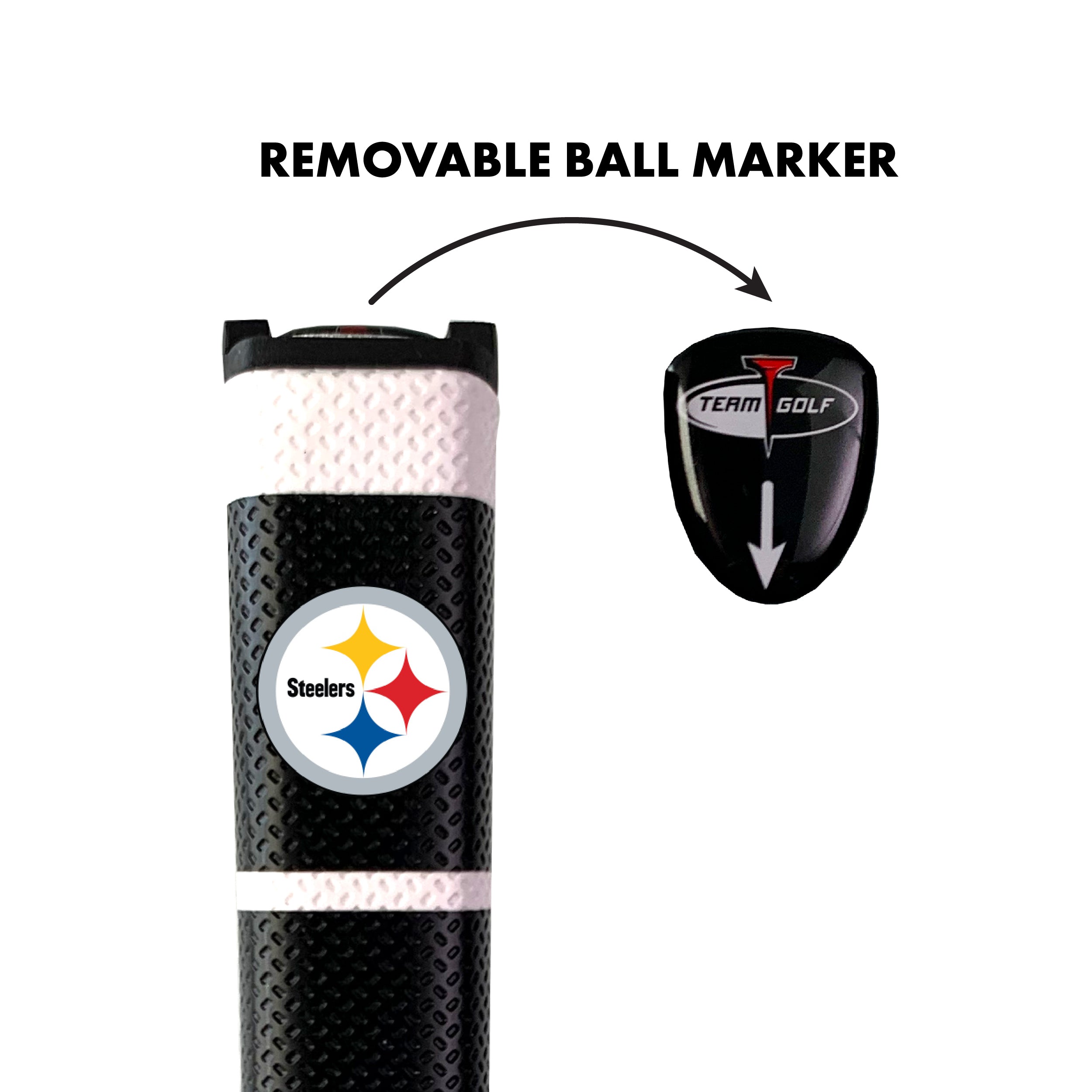 Pittsburgh Steelers Putter Grip