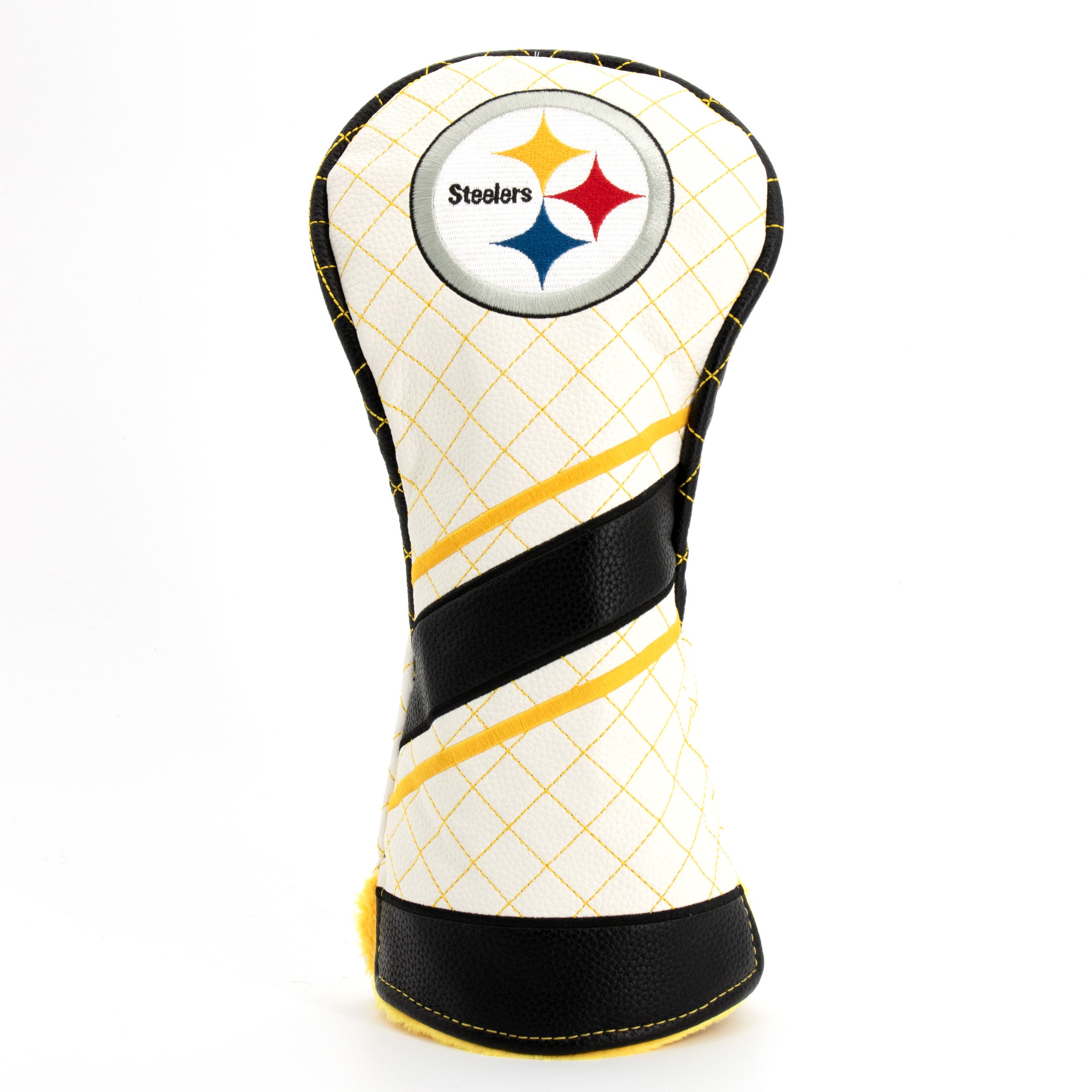 Pittsburgh Steelers Quilted Driver Headcover (STRIPED)