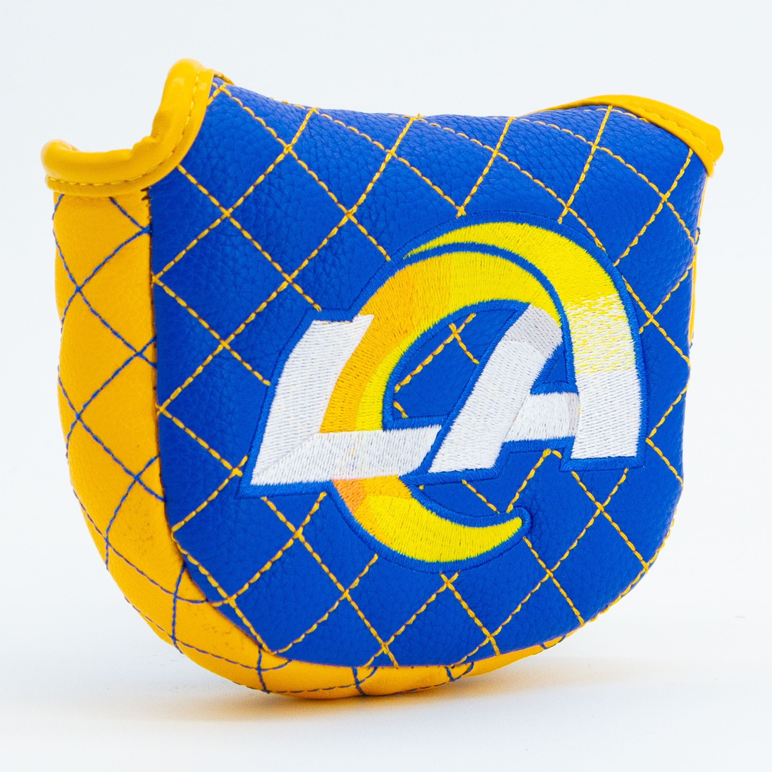Los Angeles Rams Quilted Mallet Putter Cover (SOLID)