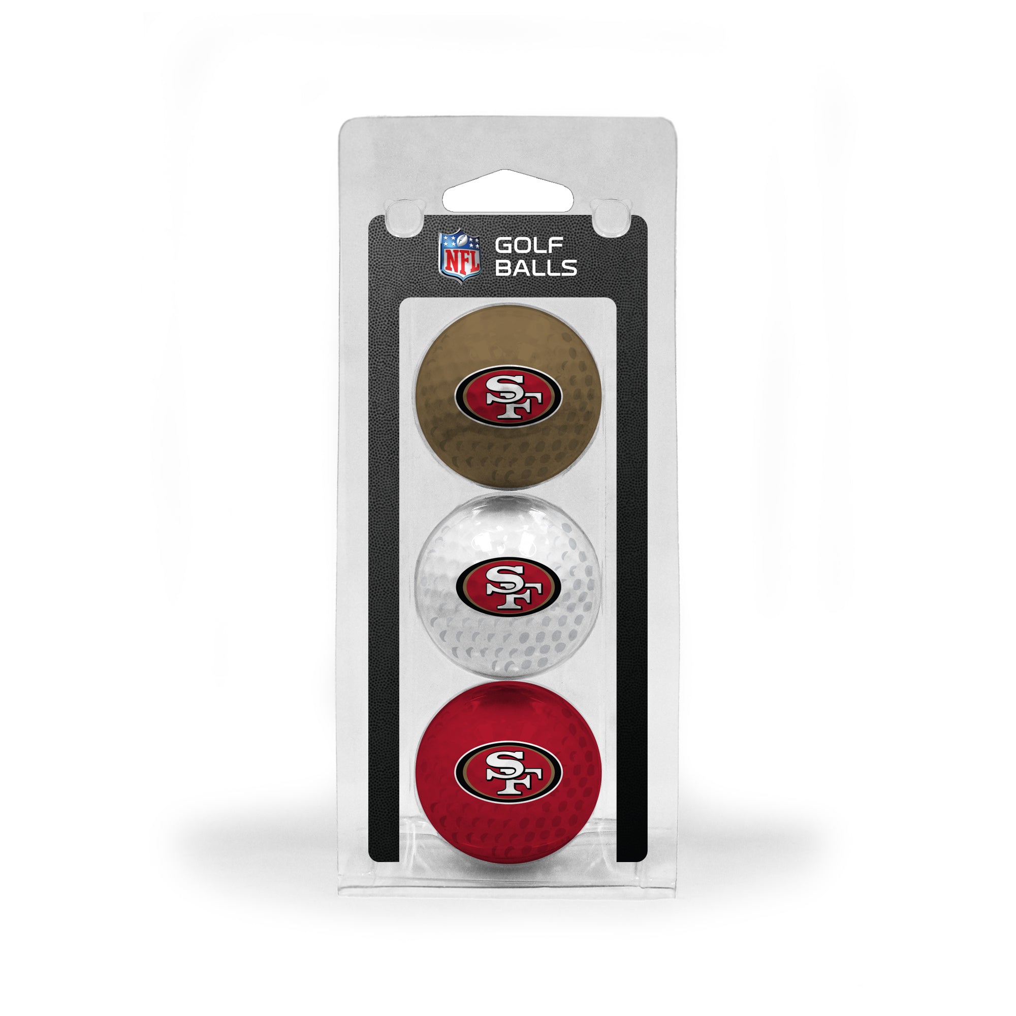 San Francisco 49ers Golf Balls 3 Pack