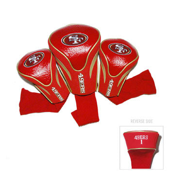 San Francisco 49ers 3 Pack Contour Sock Headcovers