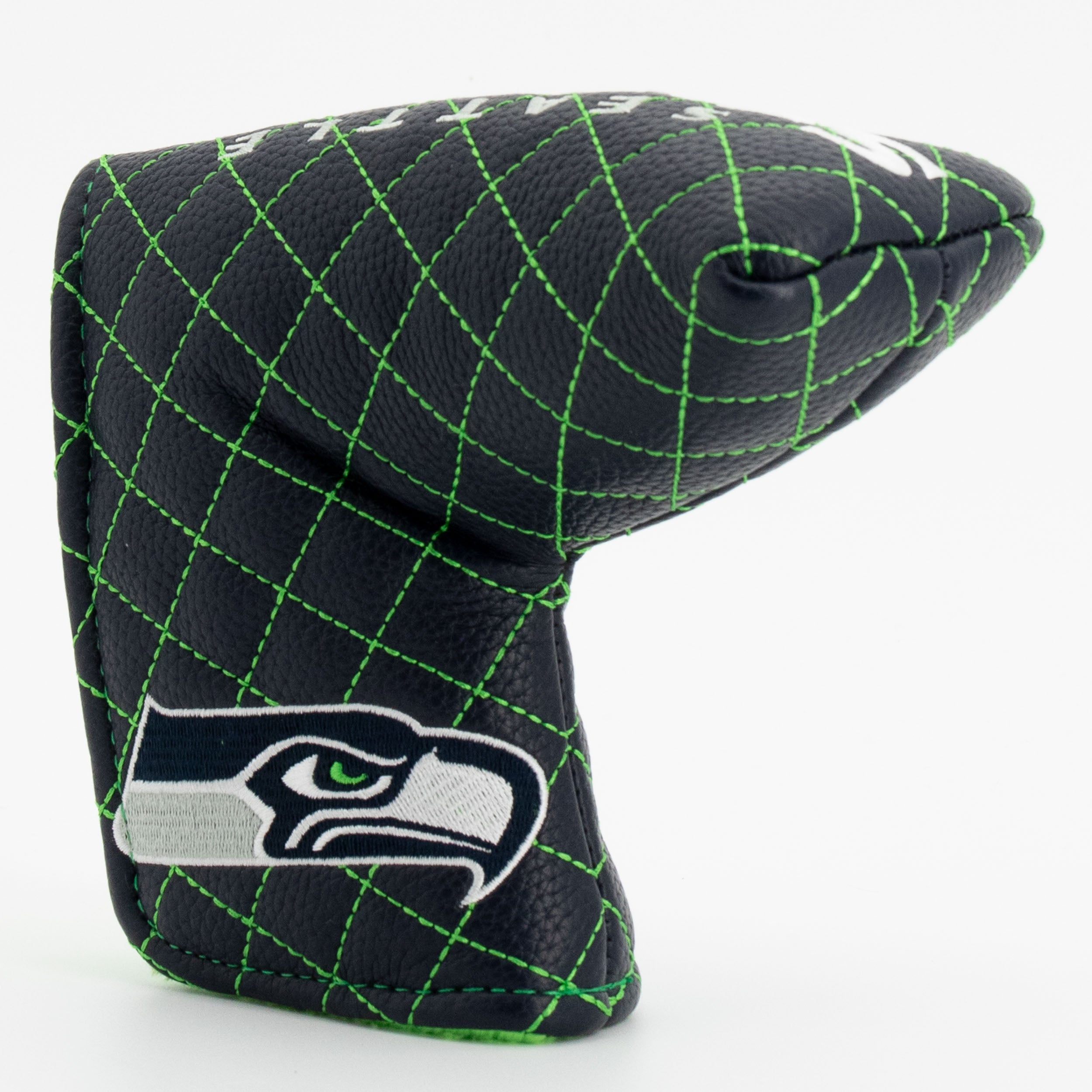 Seattle Seahawks Quited Blade Putter Cover (SOLID)