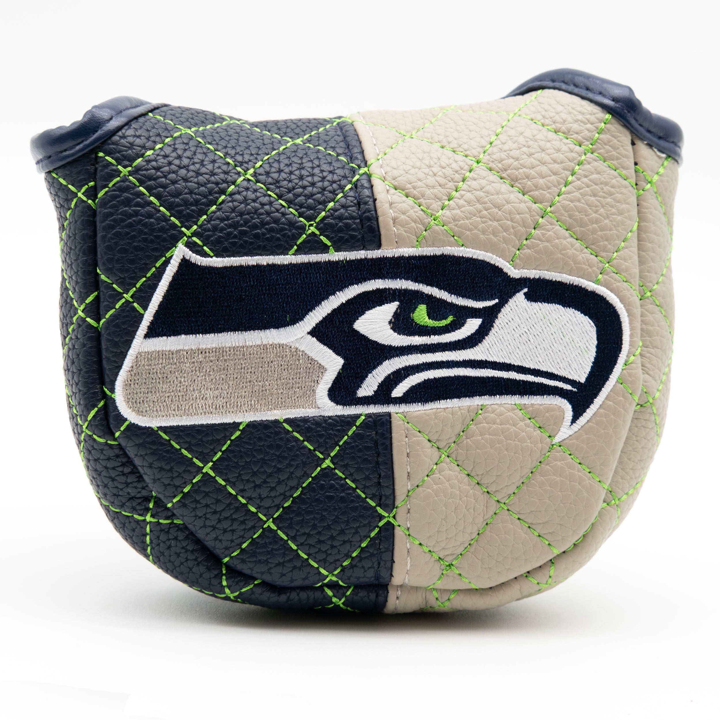 Seattle Seahawks Quilted Mallet Putter Cover (SPLIT)