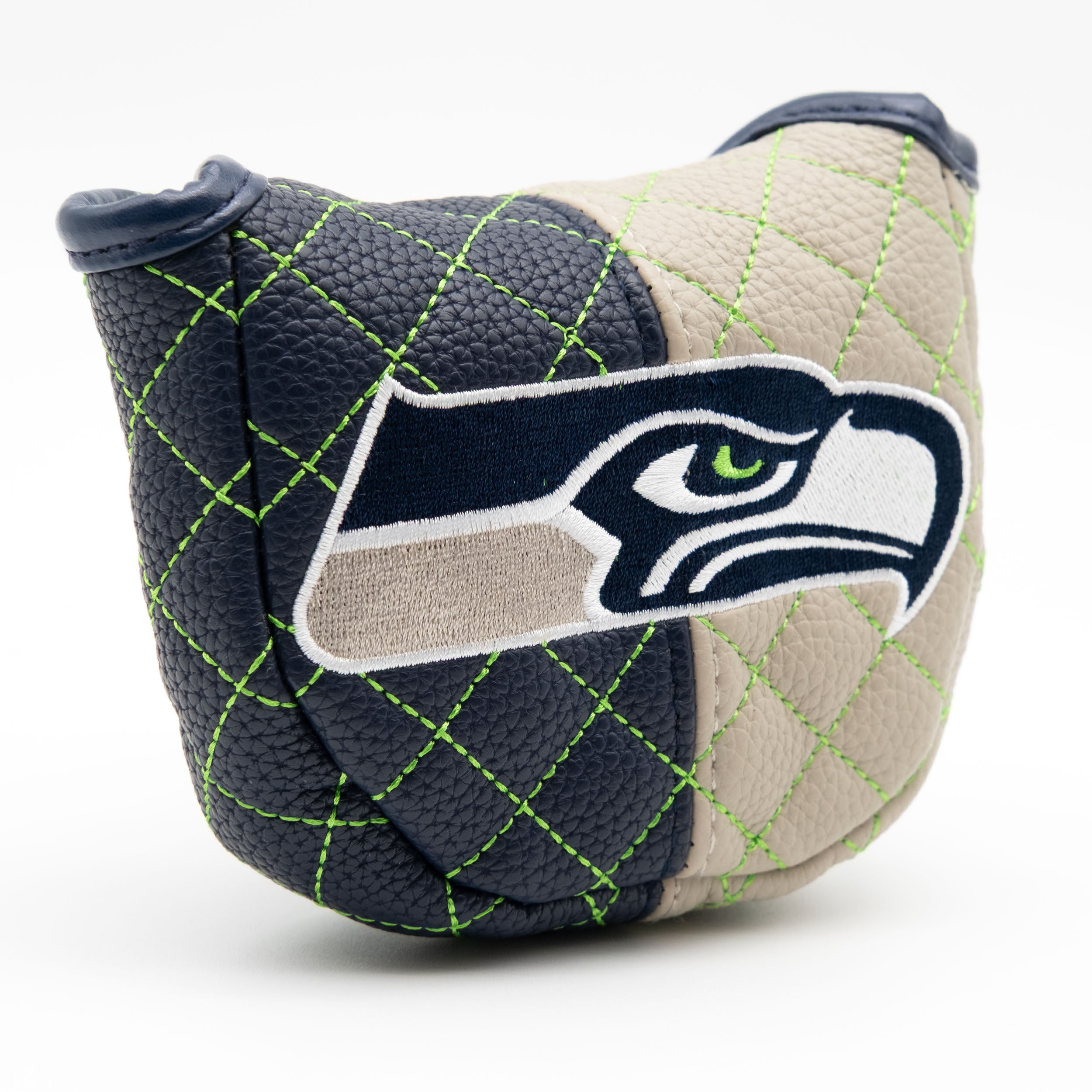 Seattle Seahawks Quilted Mallet Putter Cover (SPLIT)