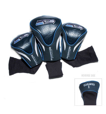 Seattle Seahawks 3 Pack Contour Sock Headcovers