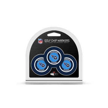 Tennessee Titans 3 Pack Golf Chip Ball Markers
